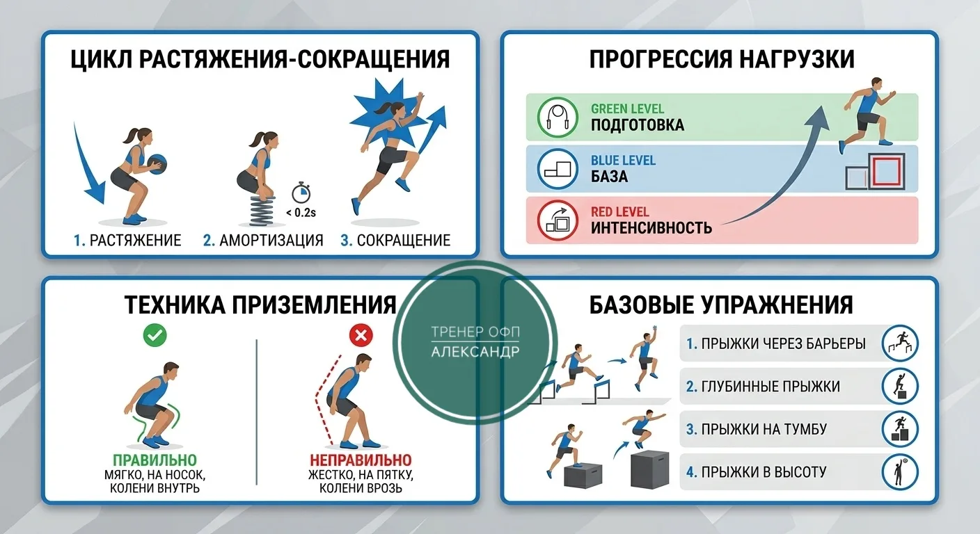 ⚡ ПЛИОМЕТРИКА: ВЗРЫВНАЯ МОЩНОСТЬ