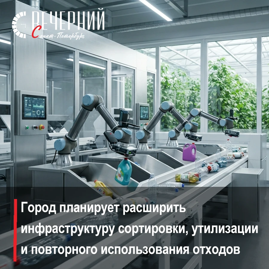♻️ Петербург утвердил программу обращения с ТКО до 2030 года