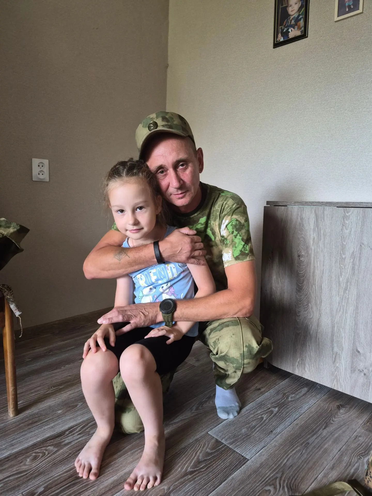 45.🫶🏼Василиса провожает любимого папу  Васю на на защиту нашей Родины. Папочка, быстр...