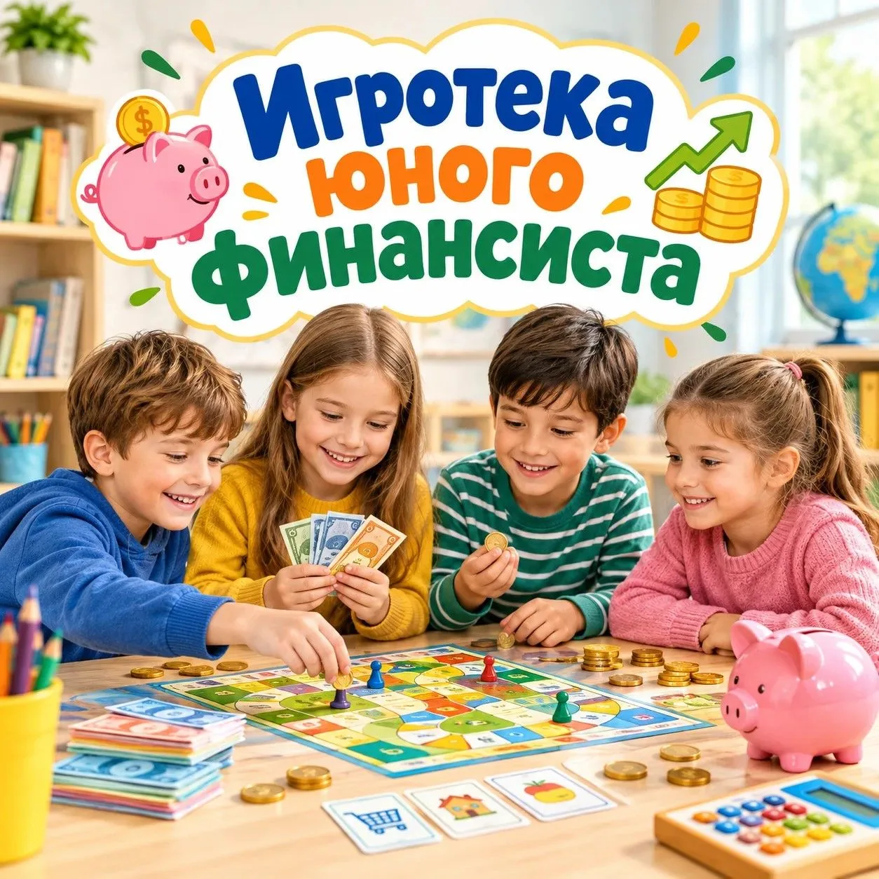 💸 «Игротека юного финансиста»: 69 карточек для обучения детей обращению с деньгами!