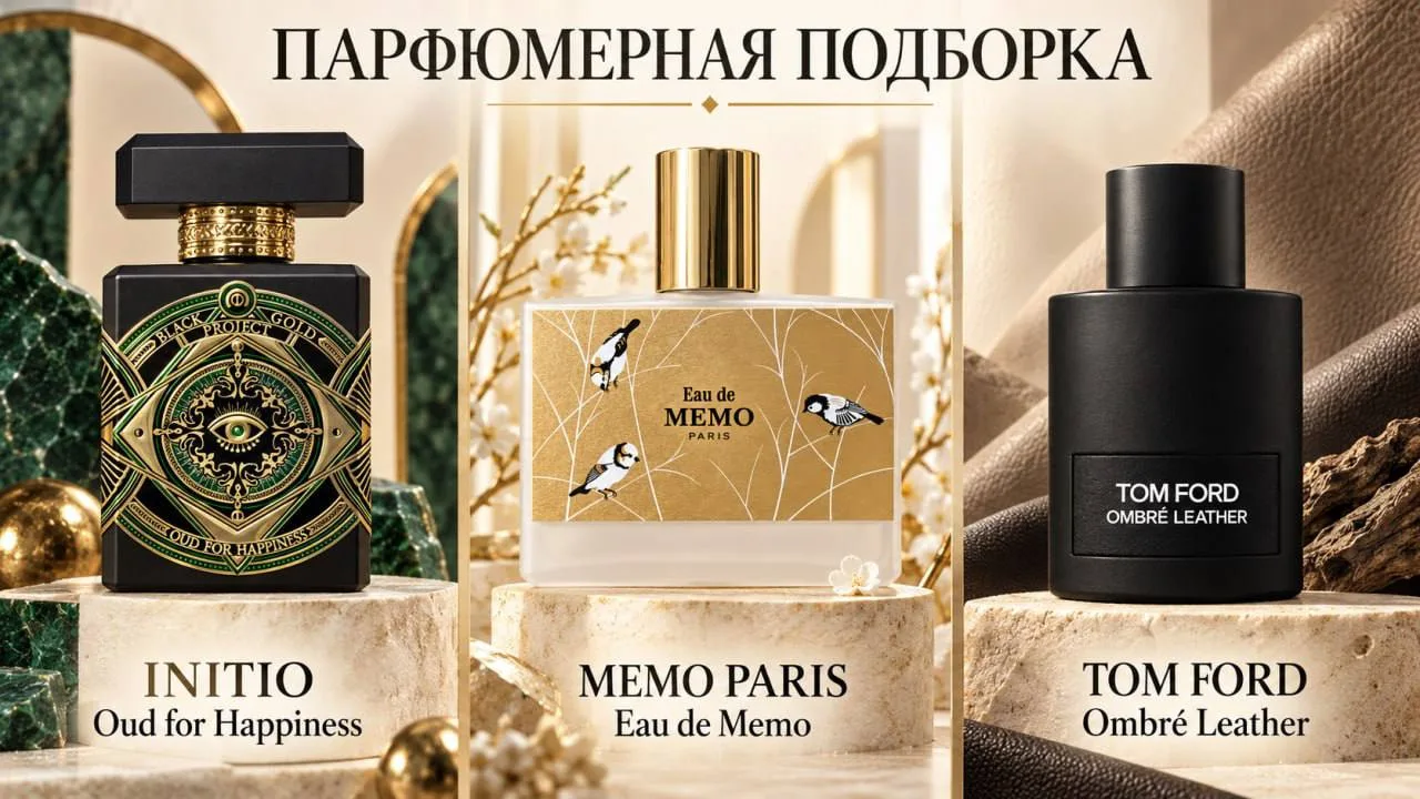 Три аромата — три совершенно разных характера.