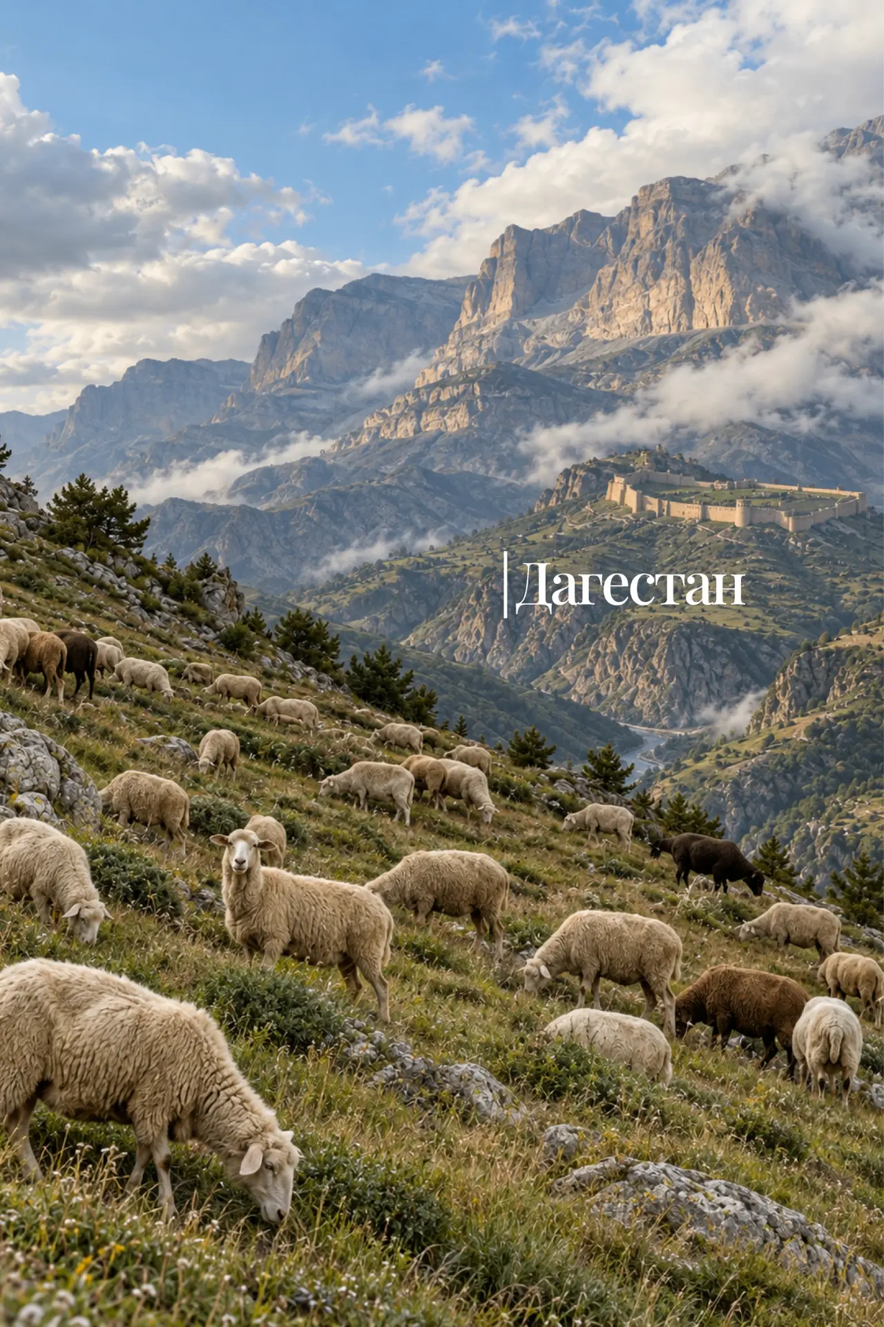 🏔️ Дагестан осенью: горы, древний Дербент и кавказский колорит!