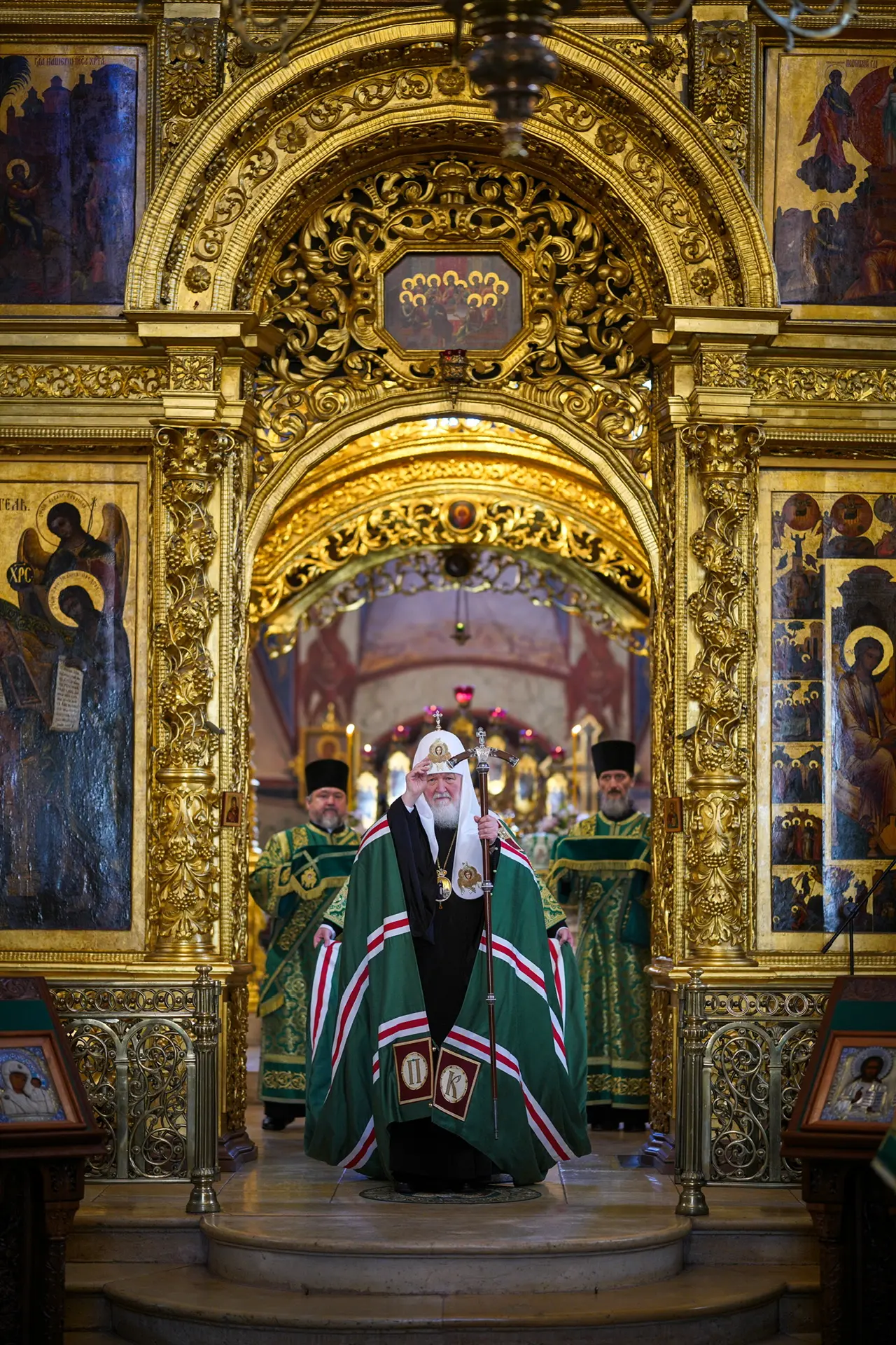 В день преставления преподобного Сергия, игумена Радонежского, чудотворца, наместник Вы...