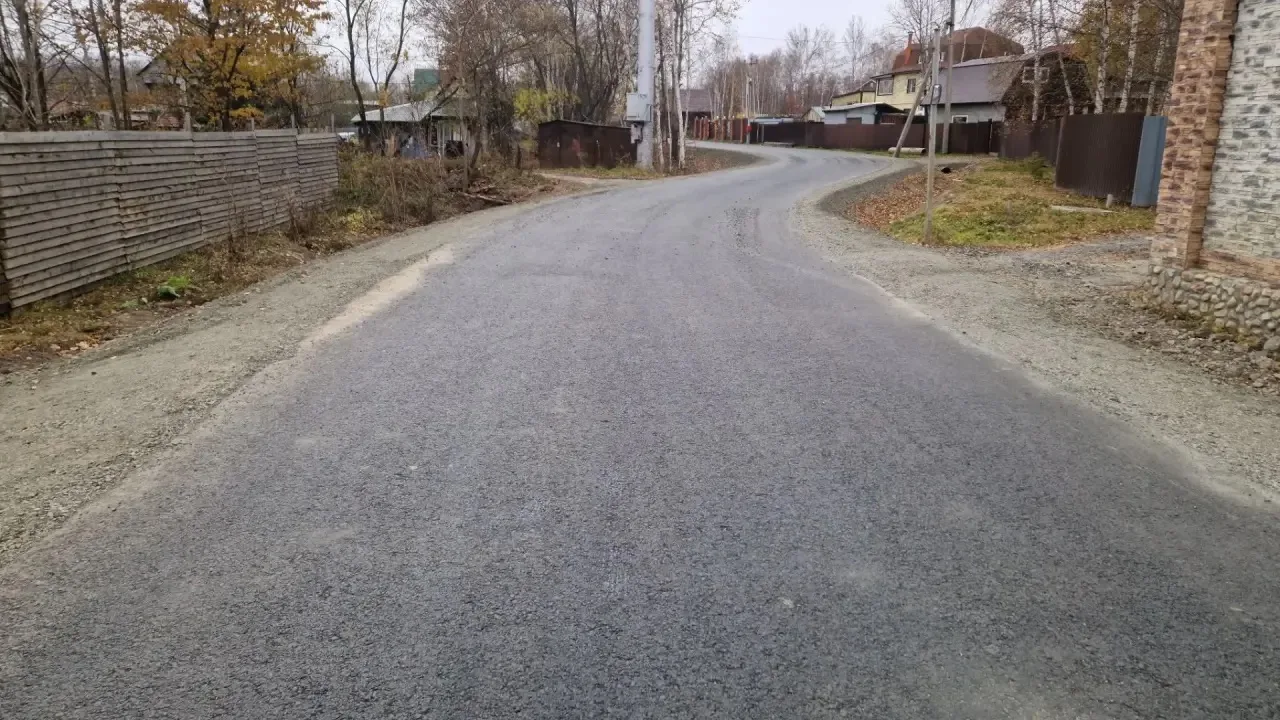 В Хабаровском районе продолжается обновление дорог благодаря национальным проектам