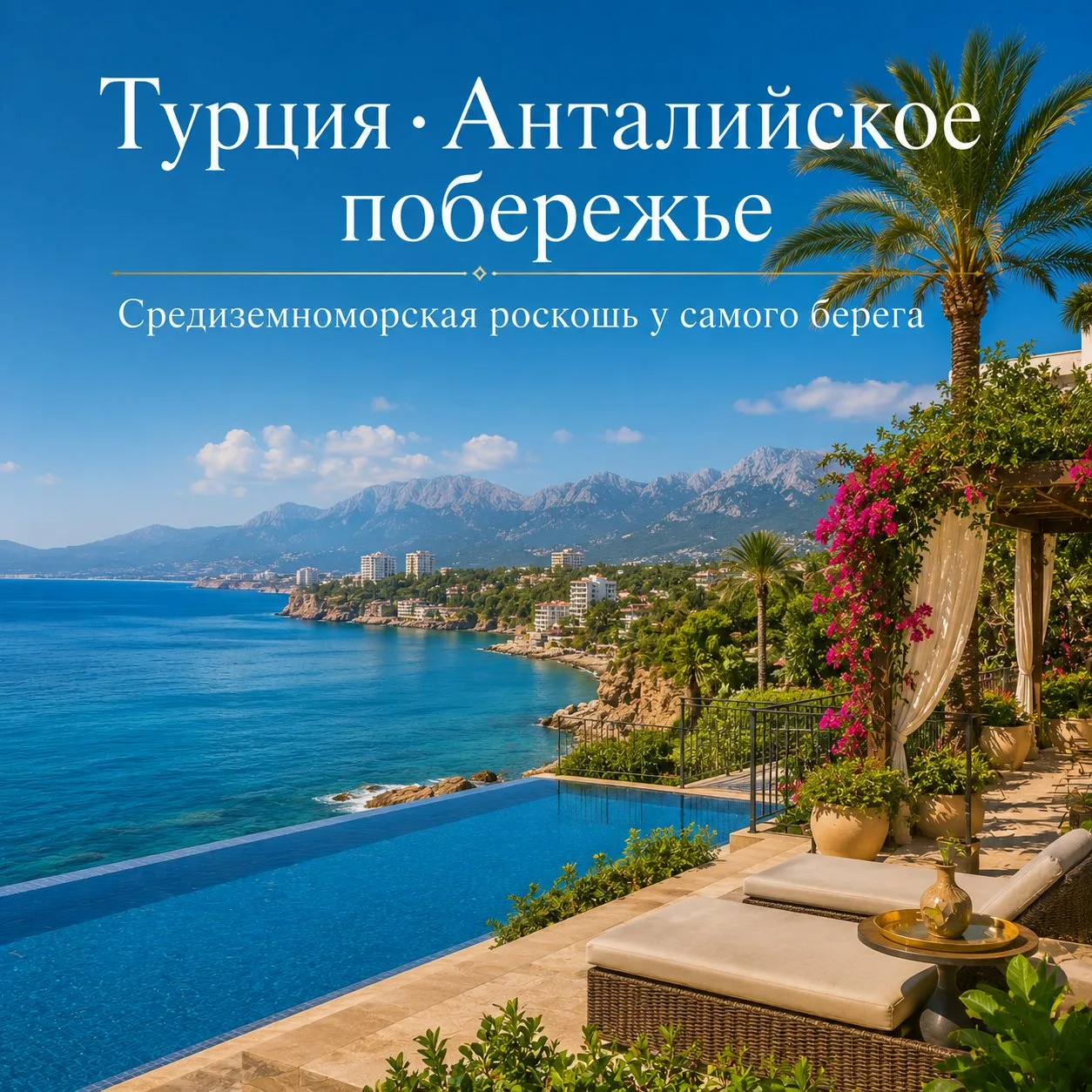 ✨ Туры в Турцию · Анталийское побережье