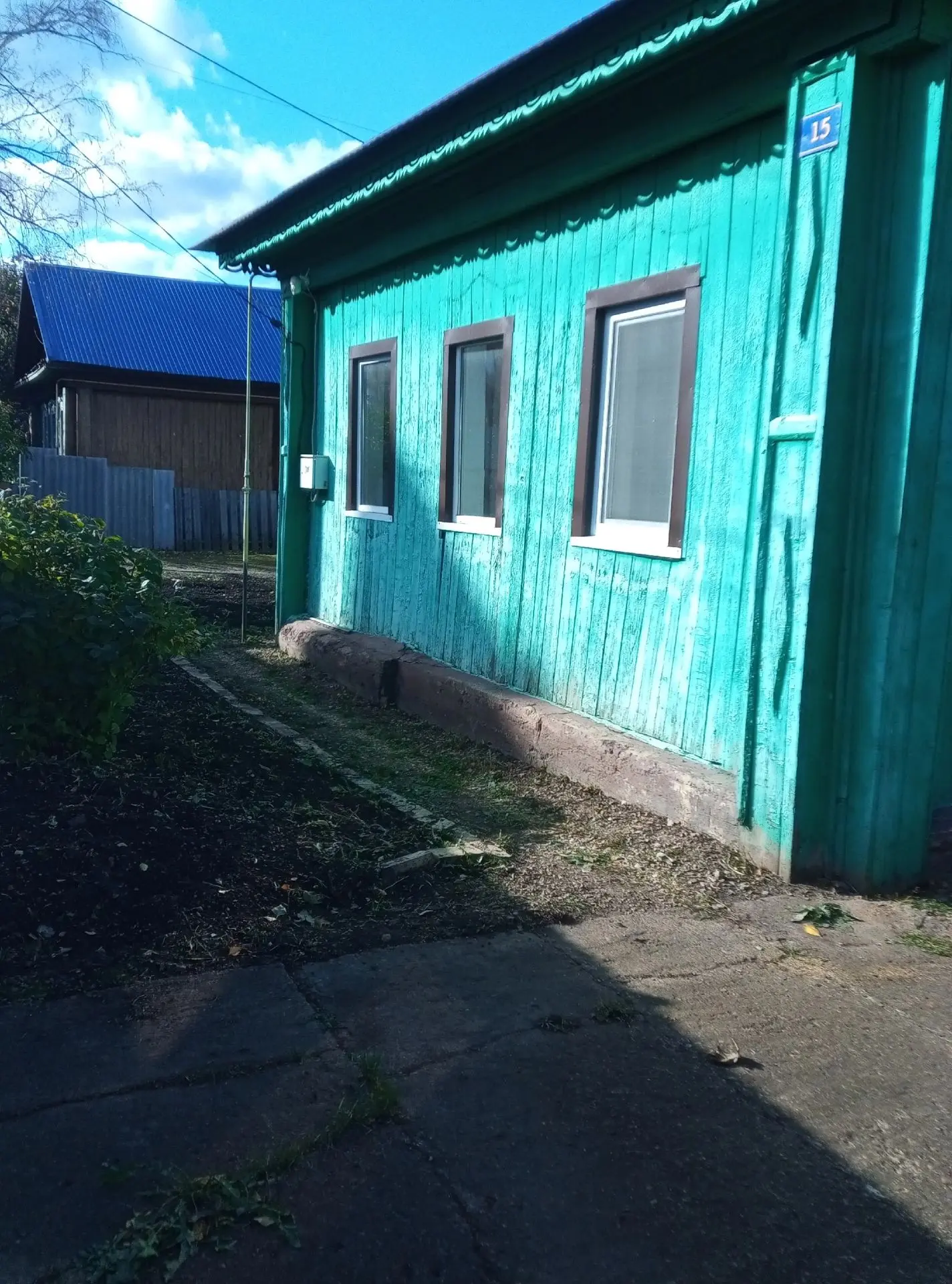 Продам дом 65 КВ в центре Иглино участок 6 соток вода газ центральная в доме туалет душ...