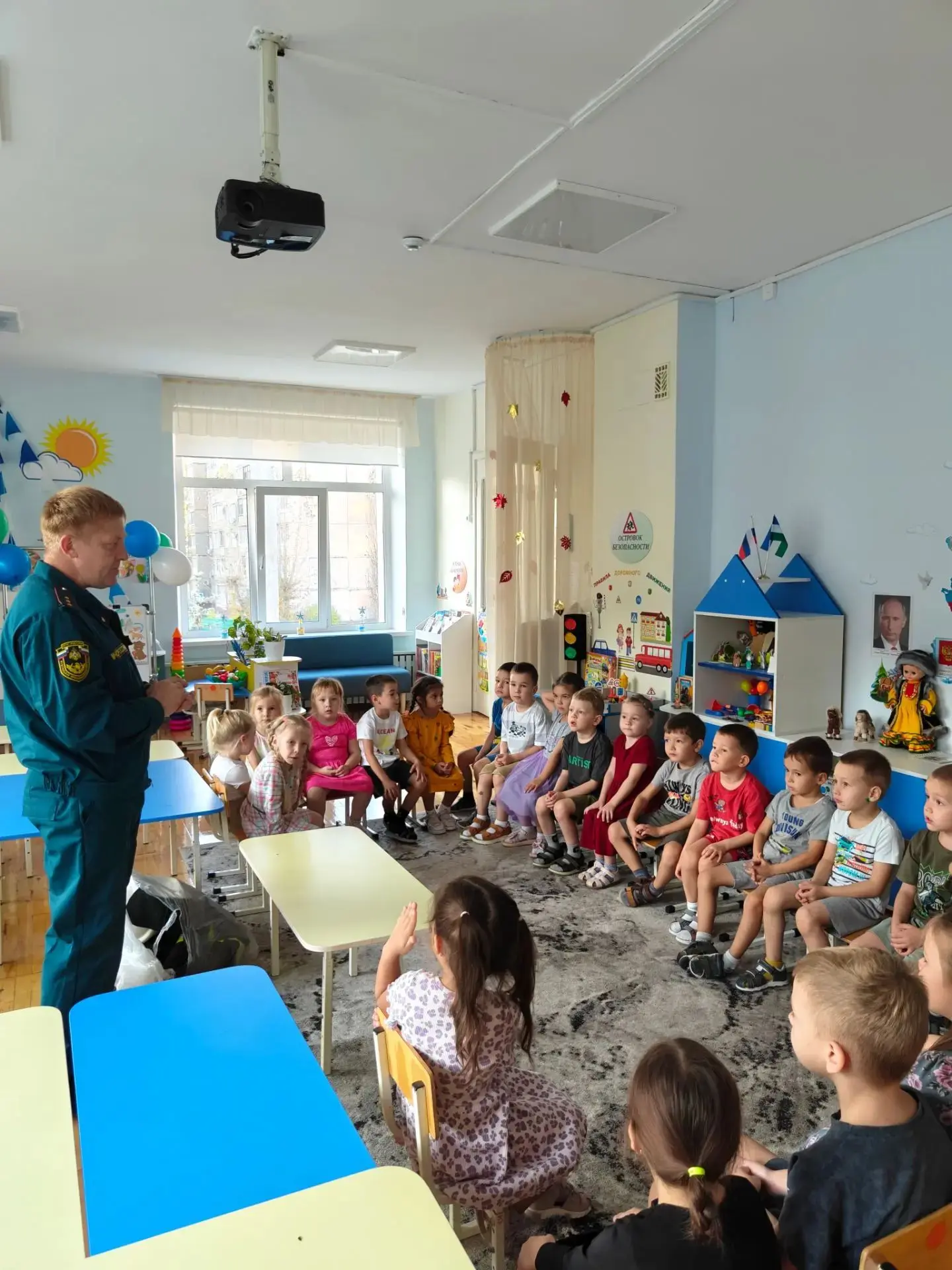 "Отцовский движ" в детском саду!