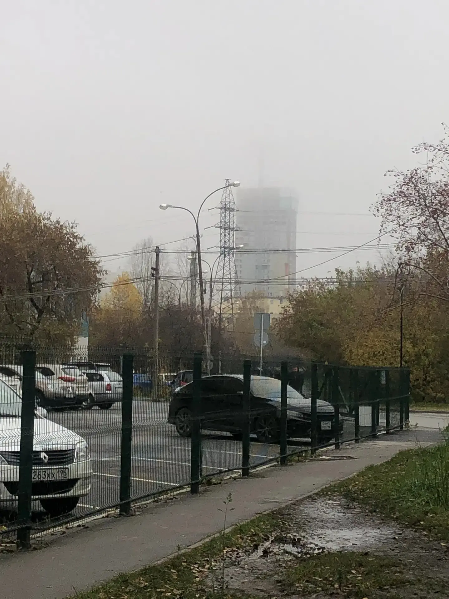 Туман на ЖБИ