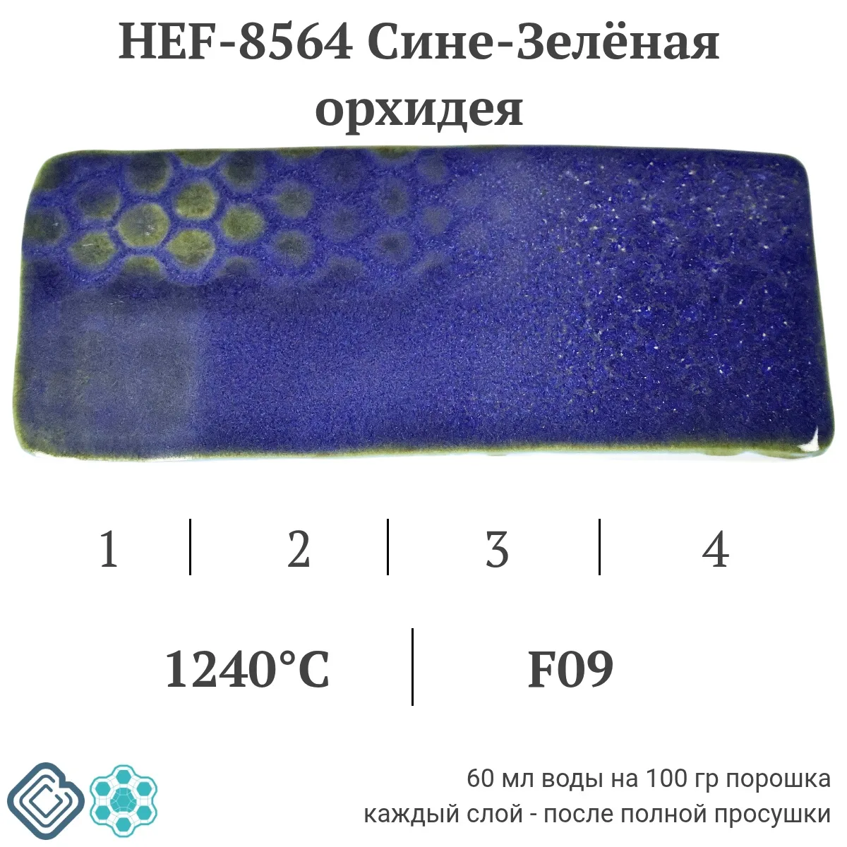 ПОСЛОЙНЫЕ ПРОБЫ: ДВЕ НОВЫЕ ГЛАЗУРИ СЕРИИ HEF 🎨✨
