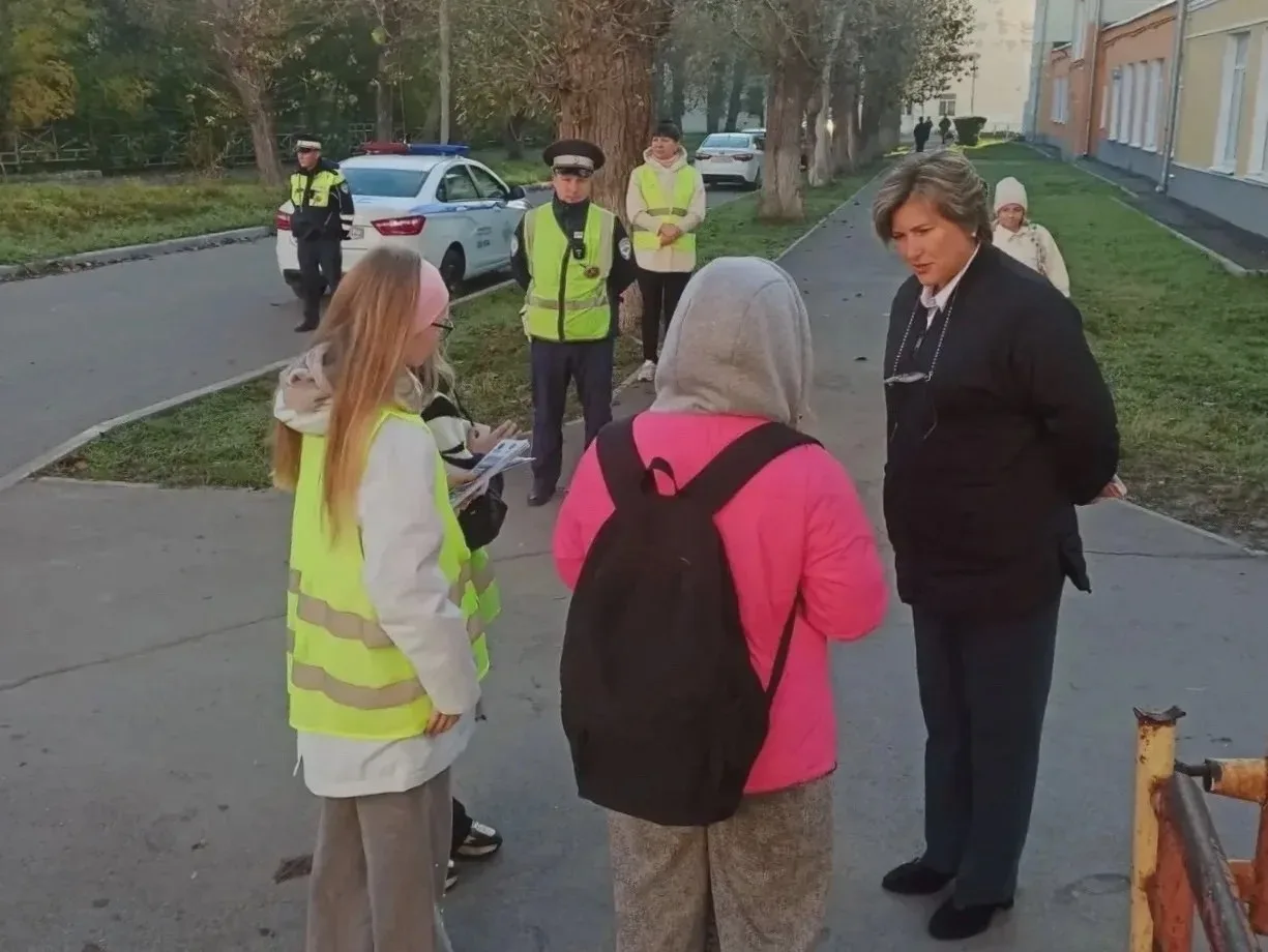 В Каменске проверили световозвращатели у детей