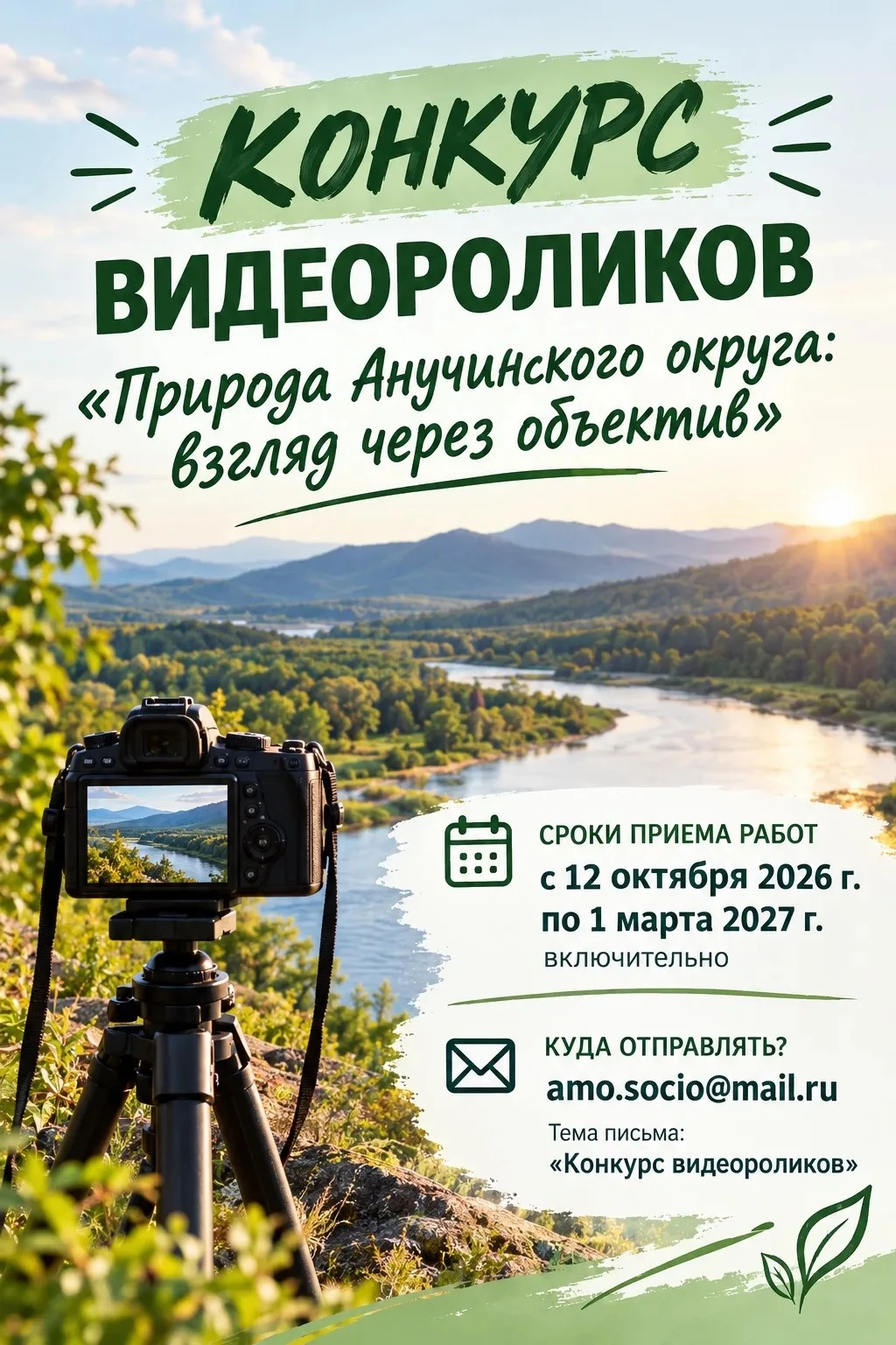 🌿 Покажите красоту Анучинского округа!