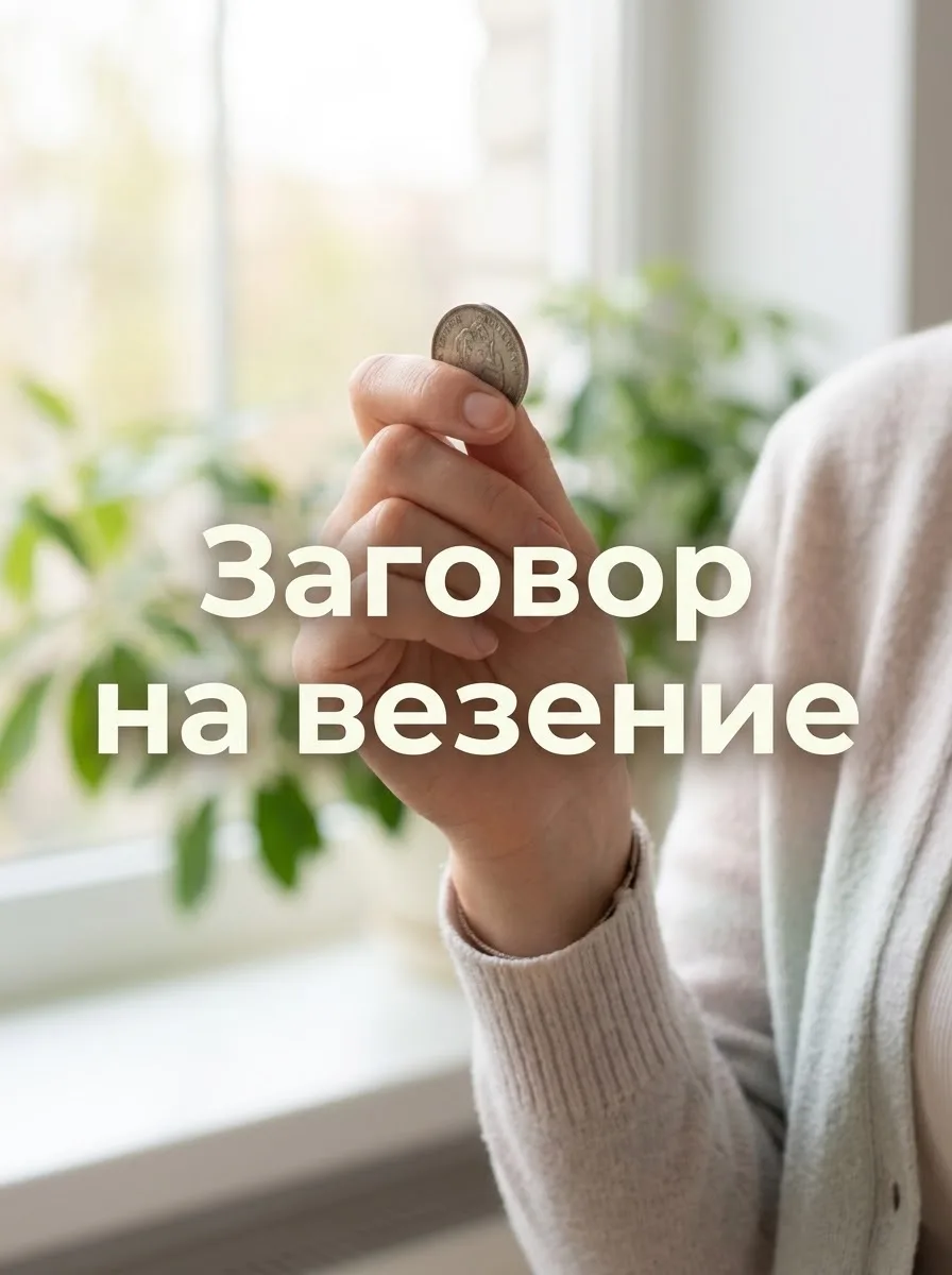 Этот заговор помогает, когда кажется, что удача обходит стороной и всё валится из рук.