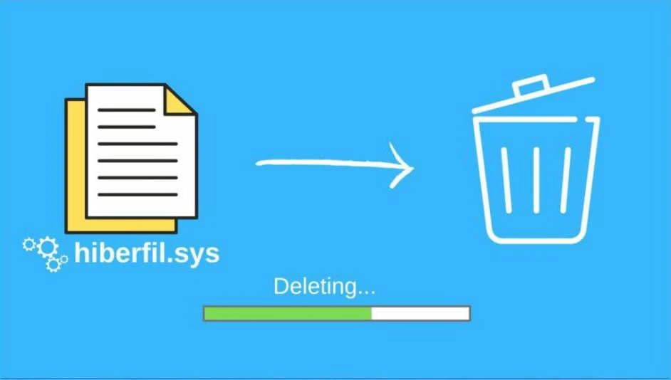 🔎 Как удалить hiberfil.sys чтобы освободить место в Windows