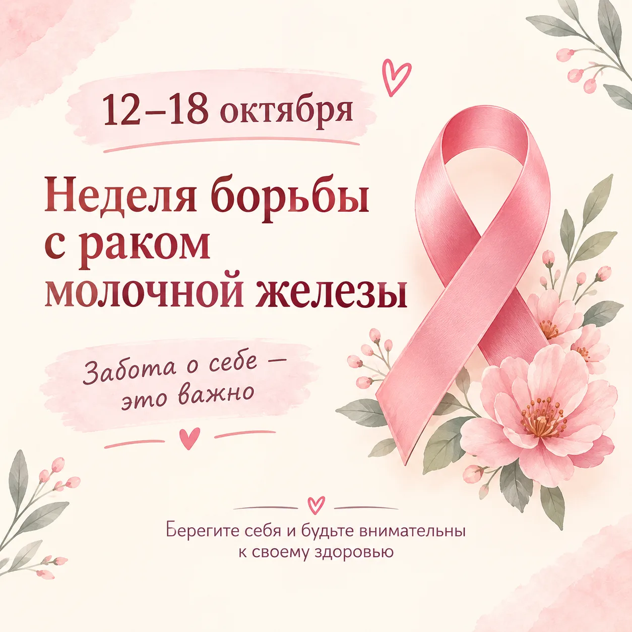 💗 Забота о себе — это важно!