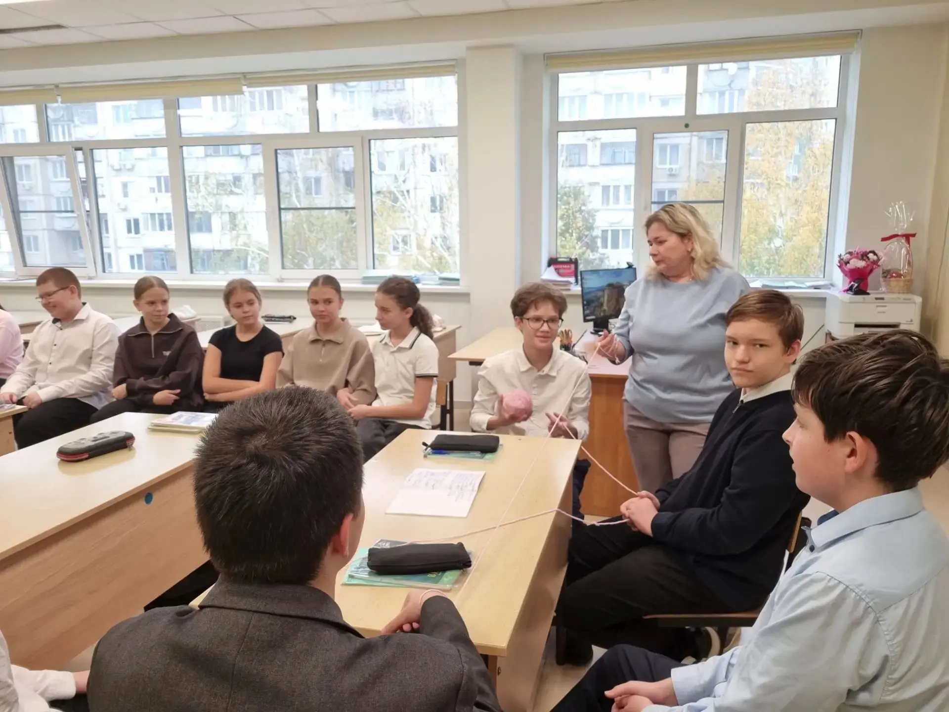 🍁В школе отметили День разрешения конфликтов и День психического здоровья! 🌞