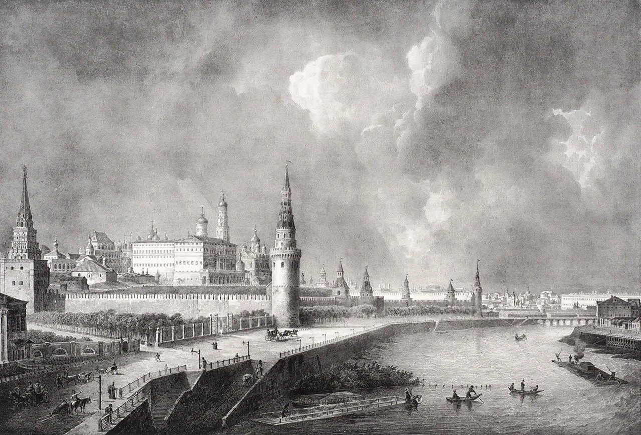 Альбом видов Москвы, восстановленной после пожара 1812 года, выставили на торги за 800 ...