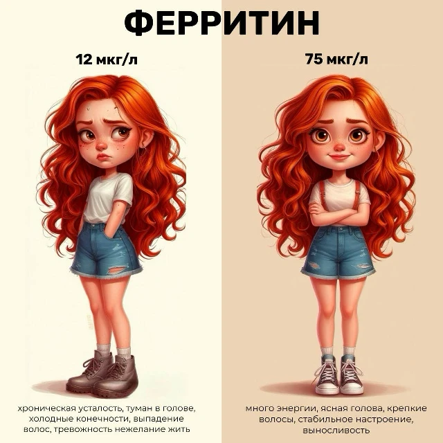 Анемия есть почти у каждой второй женщины. И мы все как-то живём: пьём кофе литрами, оп...