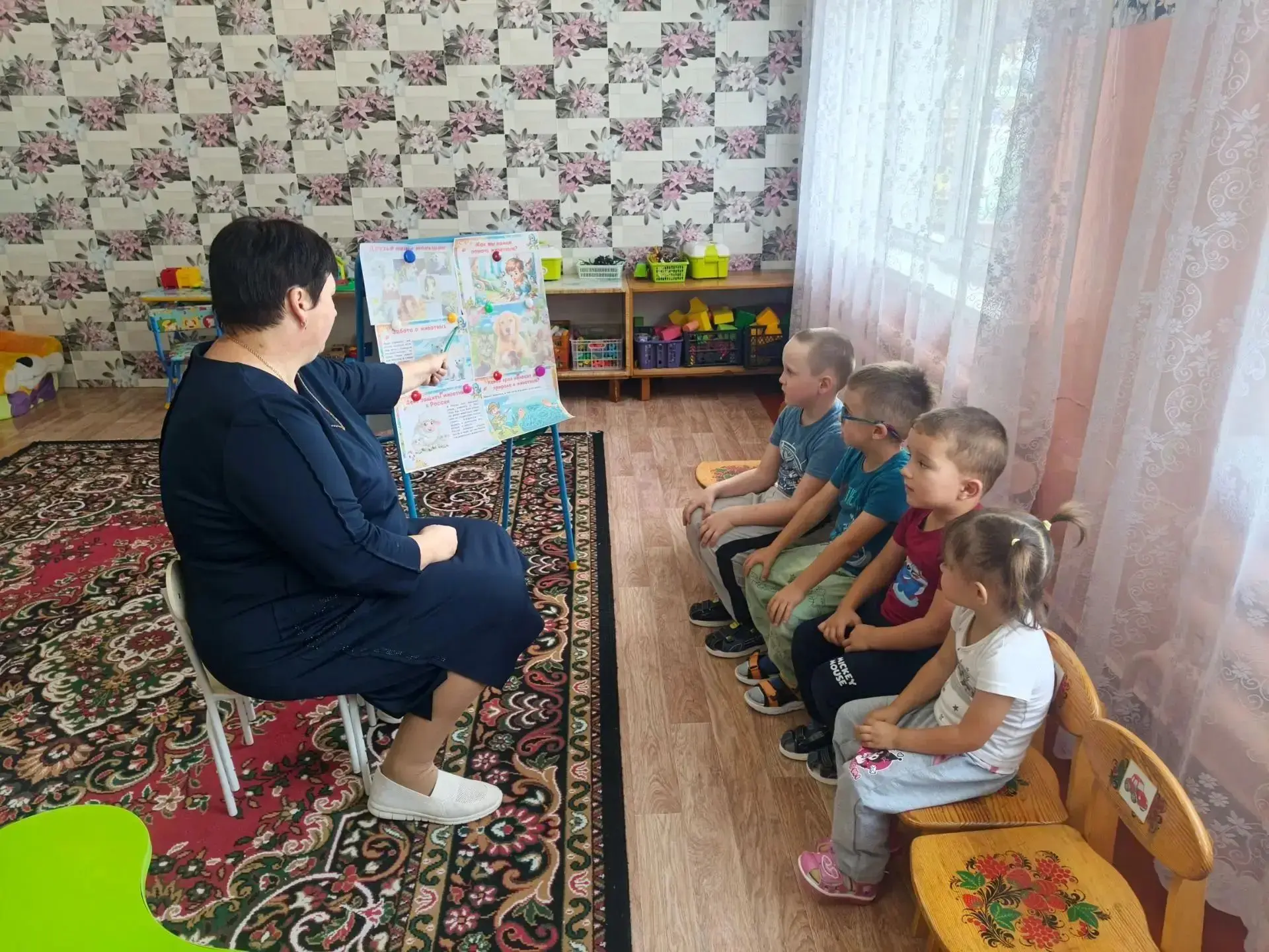 4 октября- Всемирный день животных. В ходе дня провели беседу в младшей разновозрастной...
