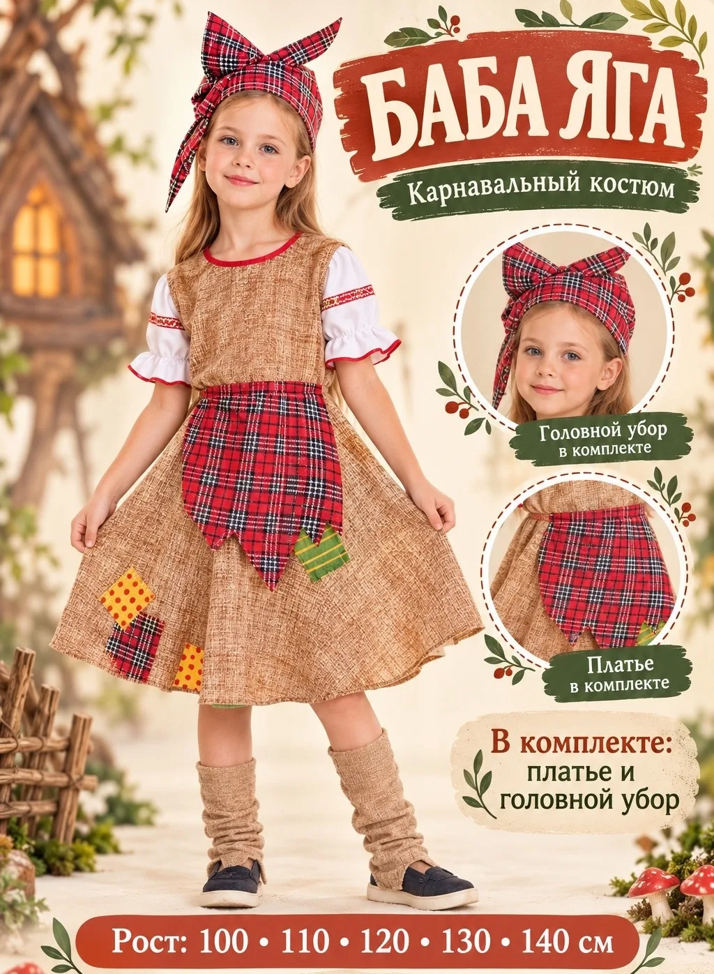 Костюм Баба Яга🎄