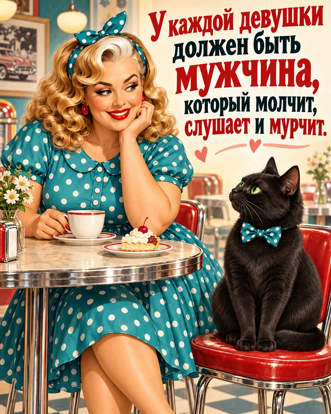 😏 Главное, чтобы ещё умел готовить, убирать и вовремя соглашаться с любимой!
