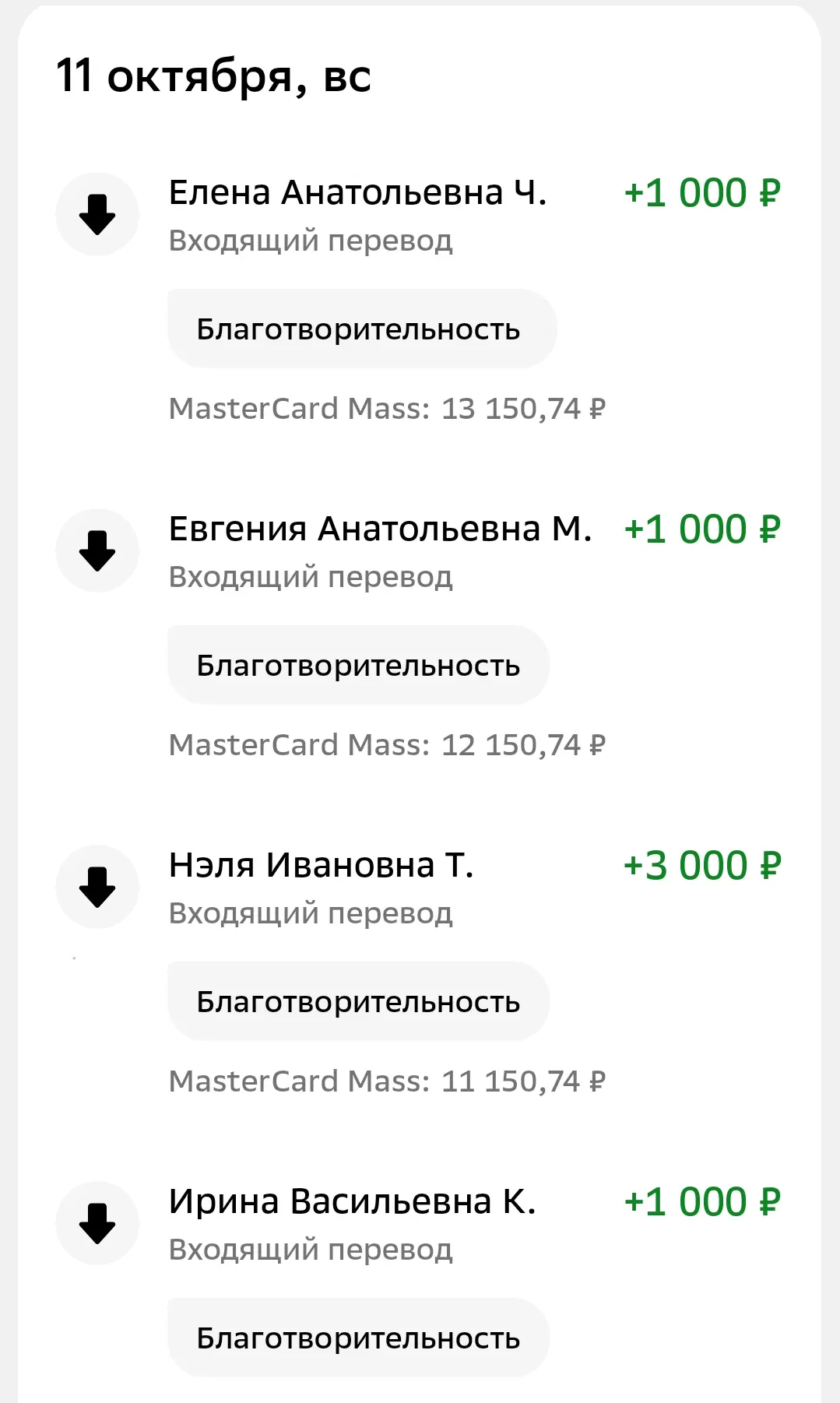 12.10 переводов нет.