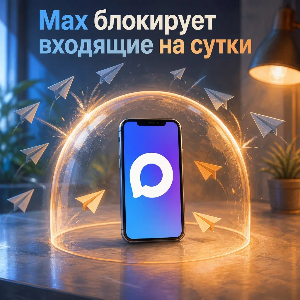 Max автоматически блокирует входящие после звонков мошенников