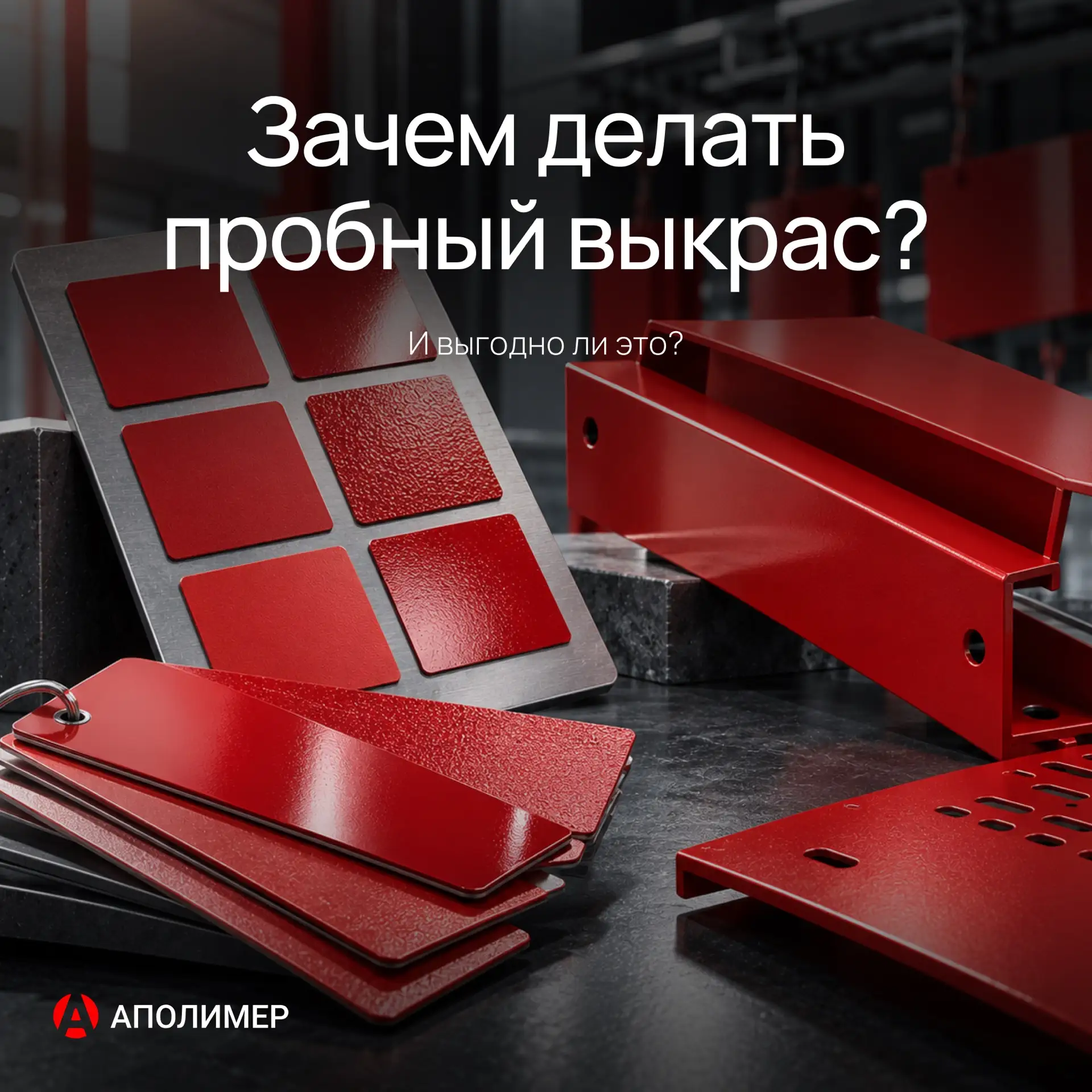 Зачем делать пробный выкрас перед заказом партии?