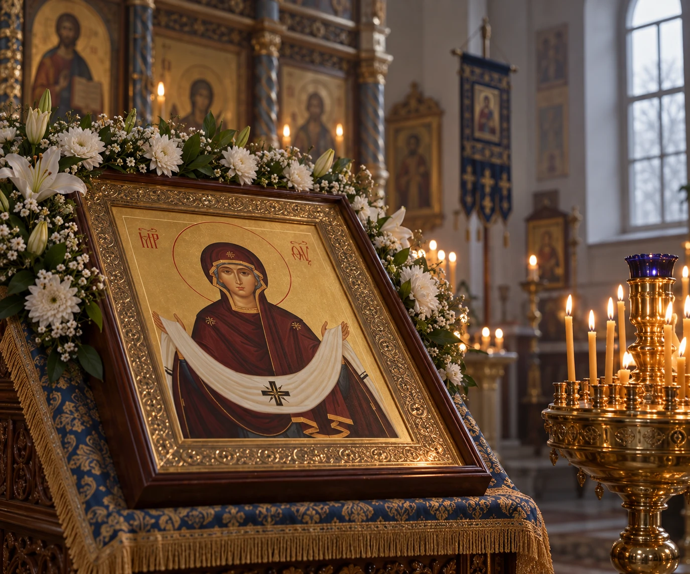 ⛪ Сегодня православные Белореченского района отмечают Покров Пресвятой Богородицы