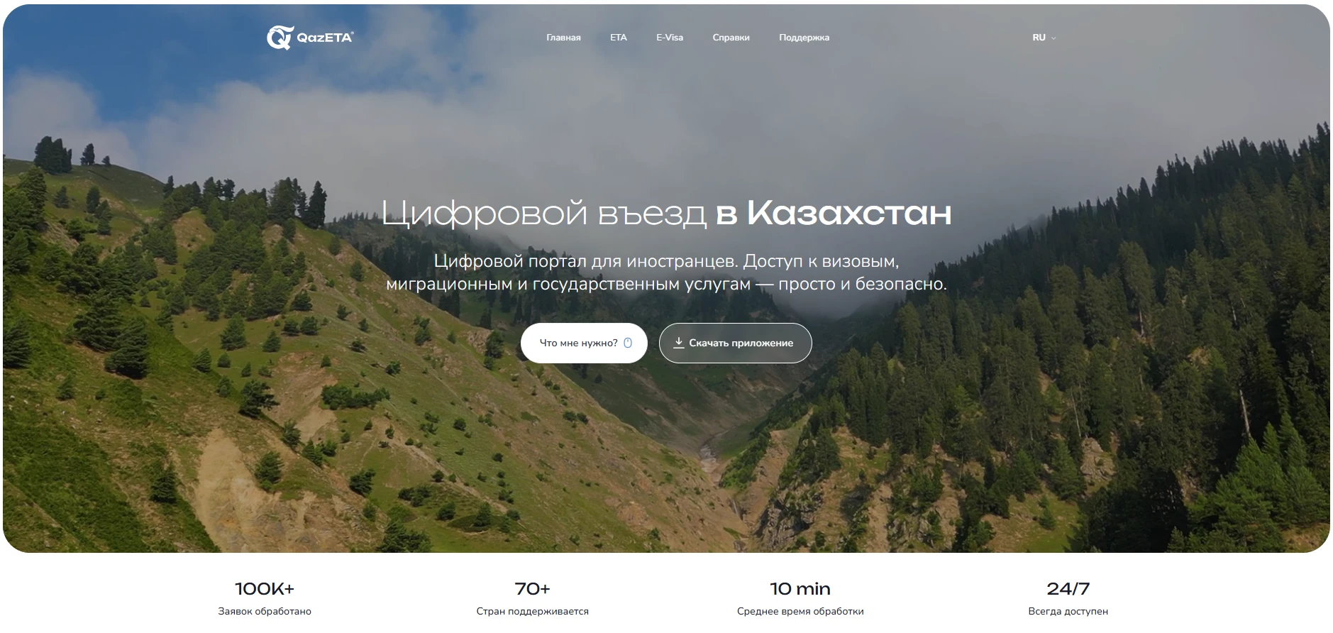 🇰🇿 Казахстан вводит электронное разрешение на въезд (ETA) для иностранцев — и россиян