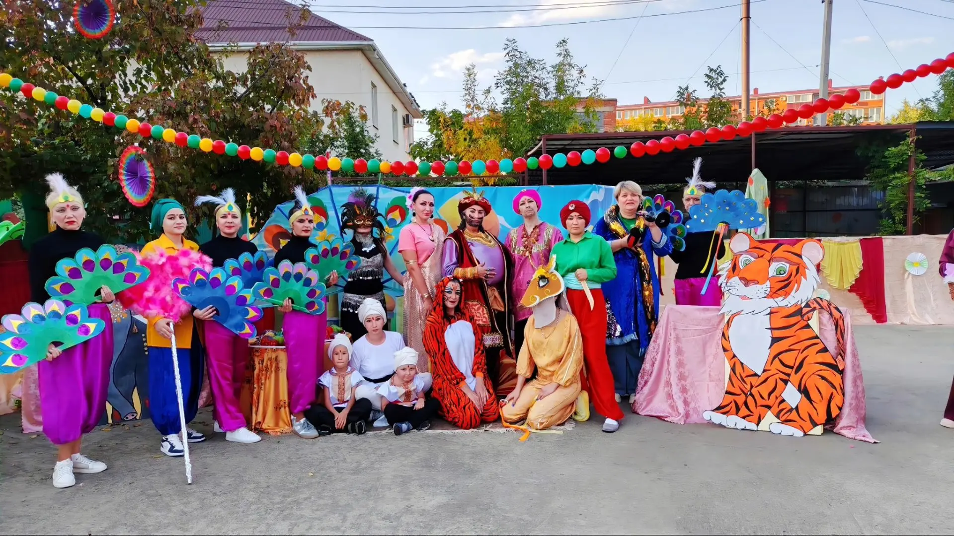 Театрализованная сказка «Золотая антилопа» 🌟🦌🍁