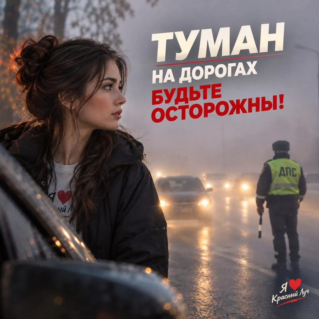 Сейчас на территории ЛНР наступает время сильных туманов, которые значительно ухудшает ...