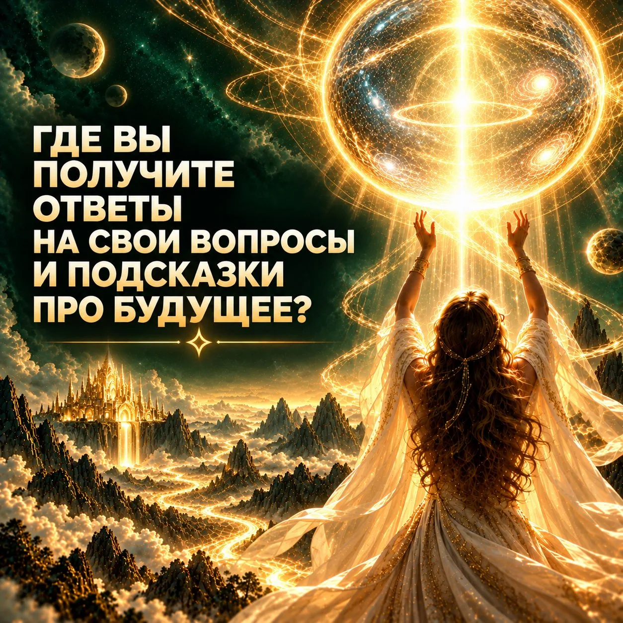 Где вы получите ответы на свои вопросы и подсказки про будущее?