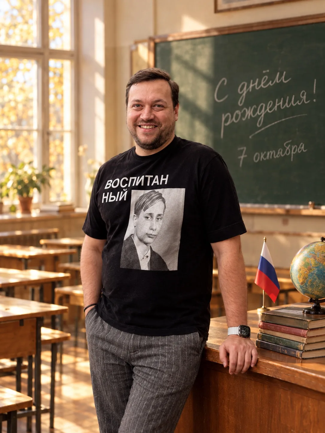 Сегодня день рождения нашего Президента - Владимира Владимировича Путина.