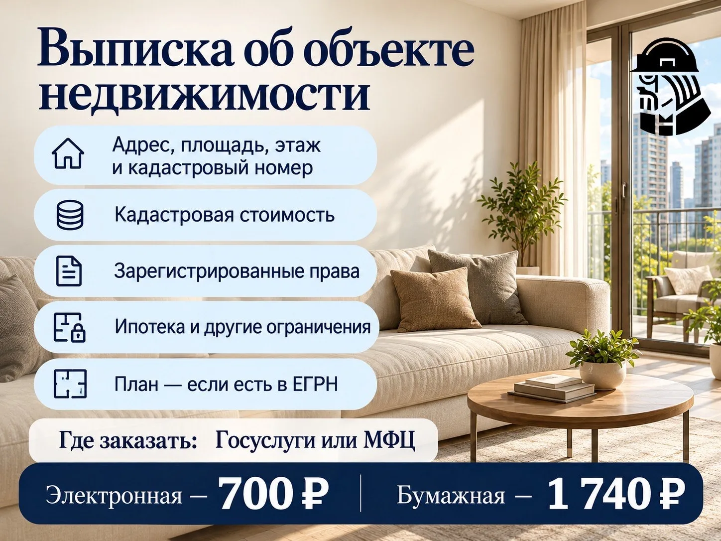 Какие 4 выписки из ЕГРН нужны для проверки квартиры перед покупкой