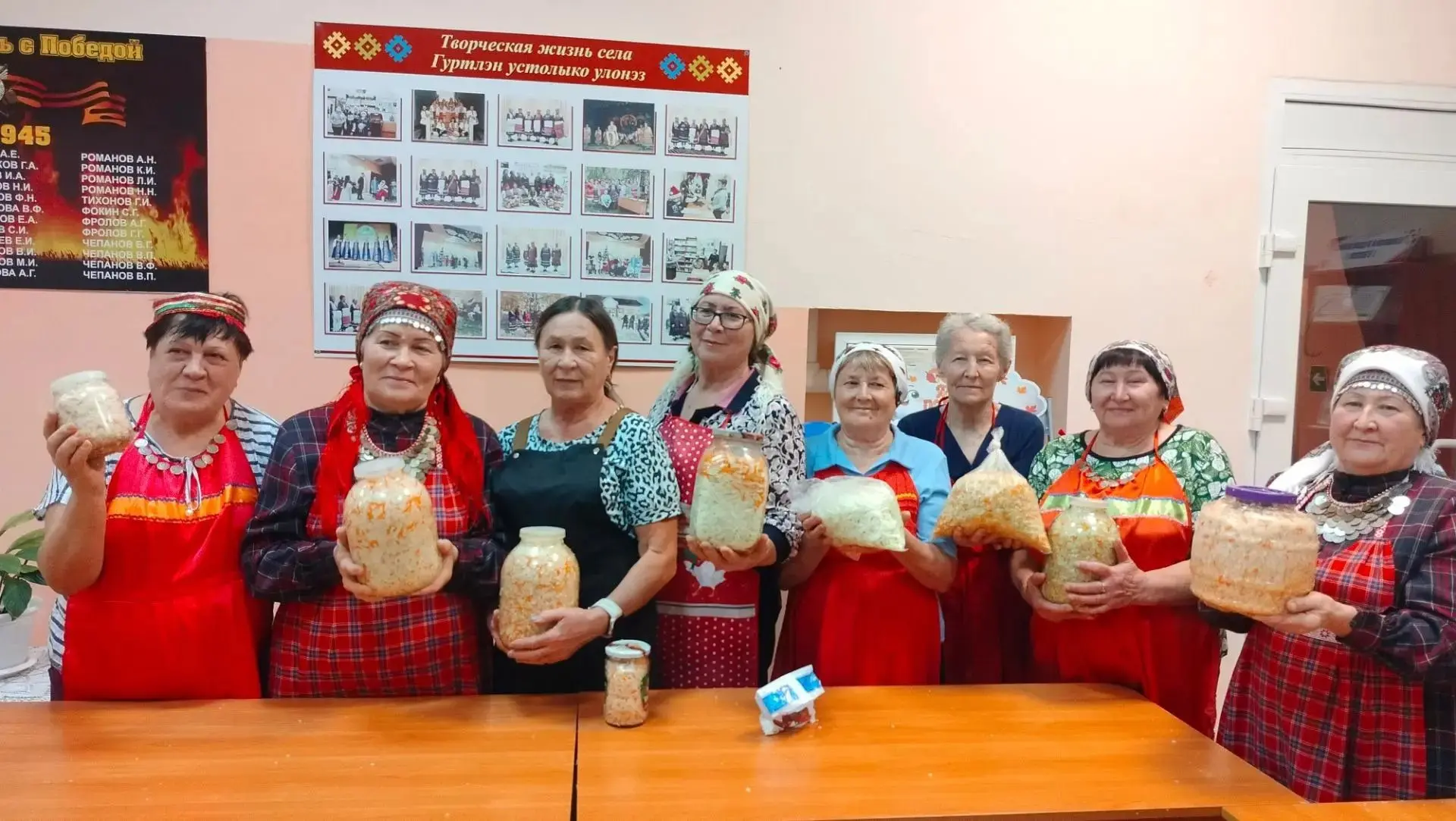 В Николашкинском СДК Бавлинского района прошли душевные «Капустные вечёрки»! 🥬