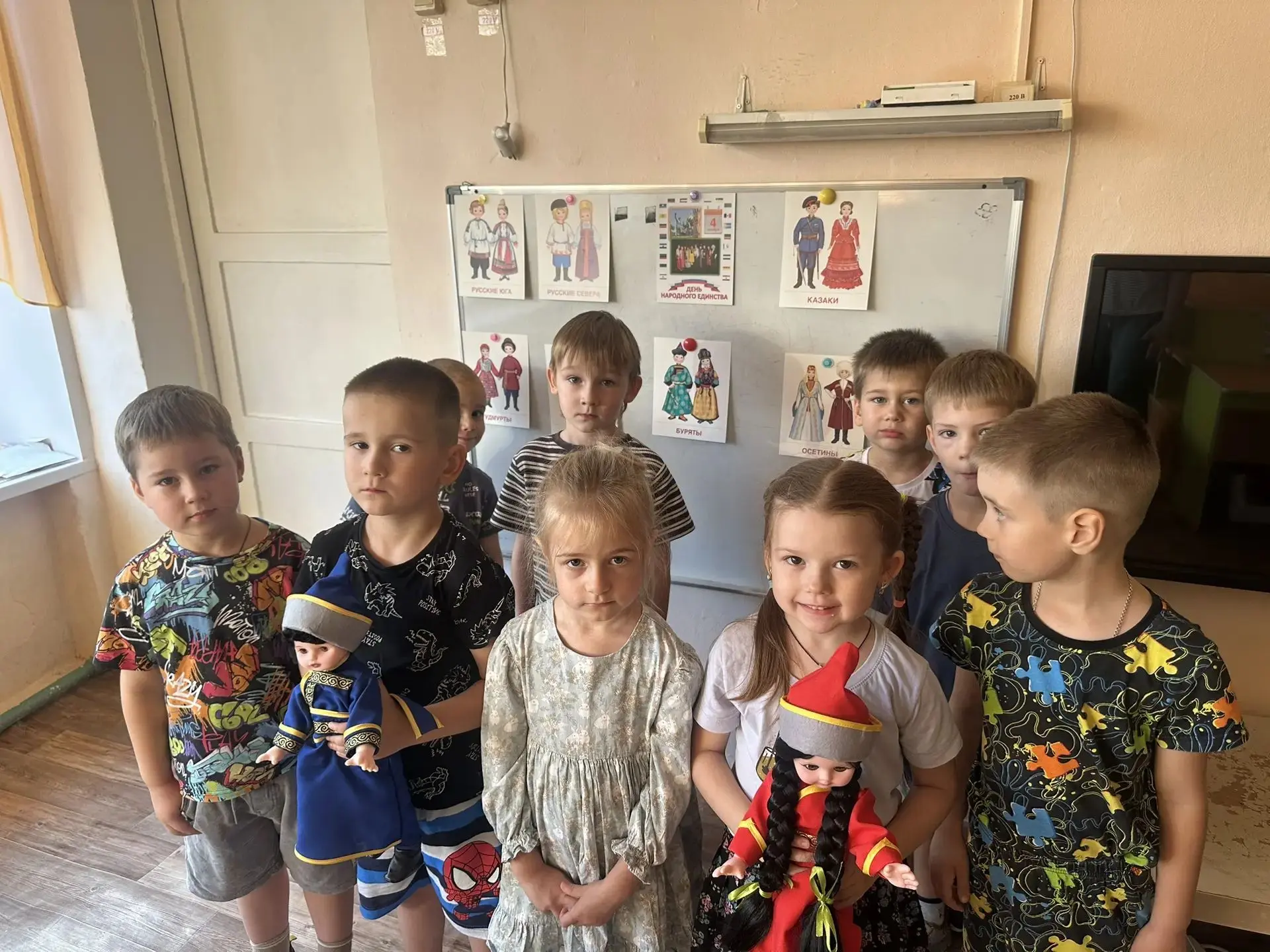 В рамках проекта, посвящённого Году Народного Единства, ребята из группы "Кораблик" 🚢 ...