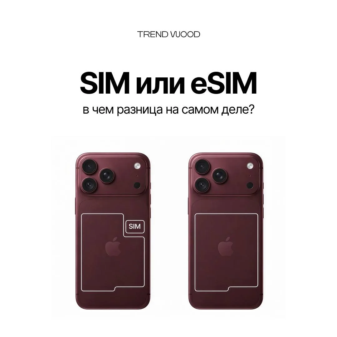 SIM и eSIM — что выбрать?