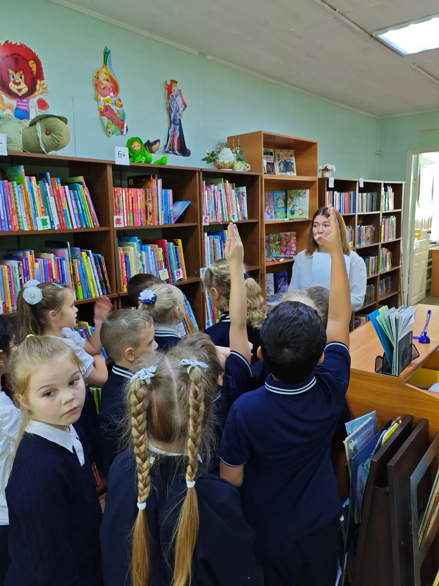 Квест-экскурсия «Книжное царство» в библиотеке Пушкина.