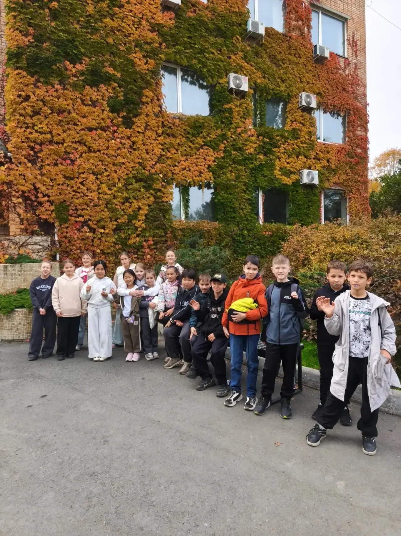 🍂💐 Наш 4 «А» на экскурсии в Ботаническом саду! 🌿🧡