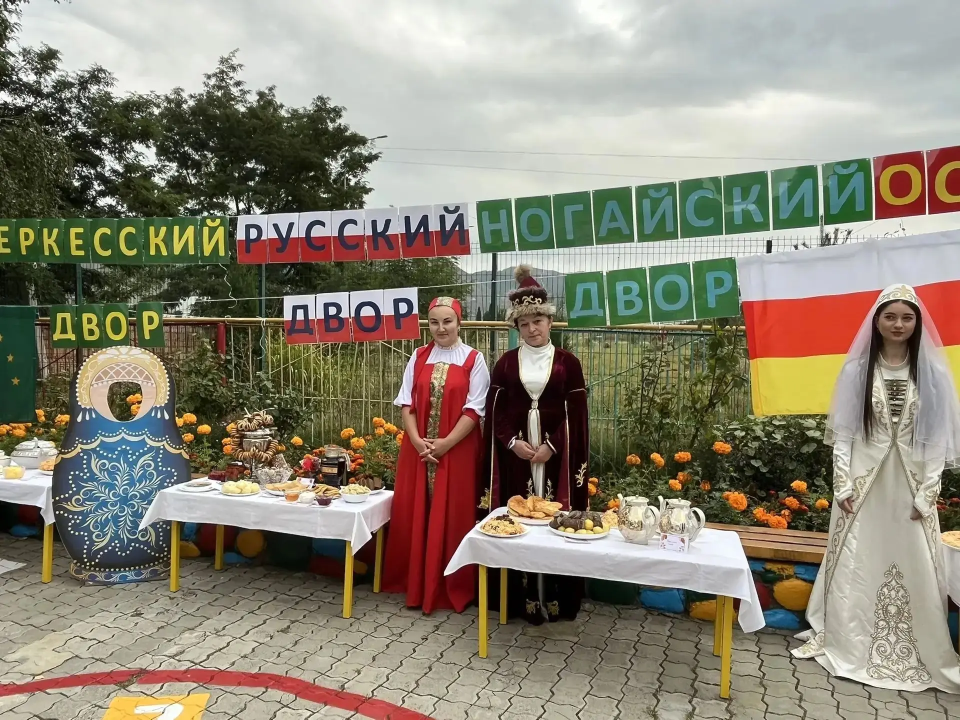 🍂 Осенняя ярмарка в детском саду «Берёзка» 🍎🌾