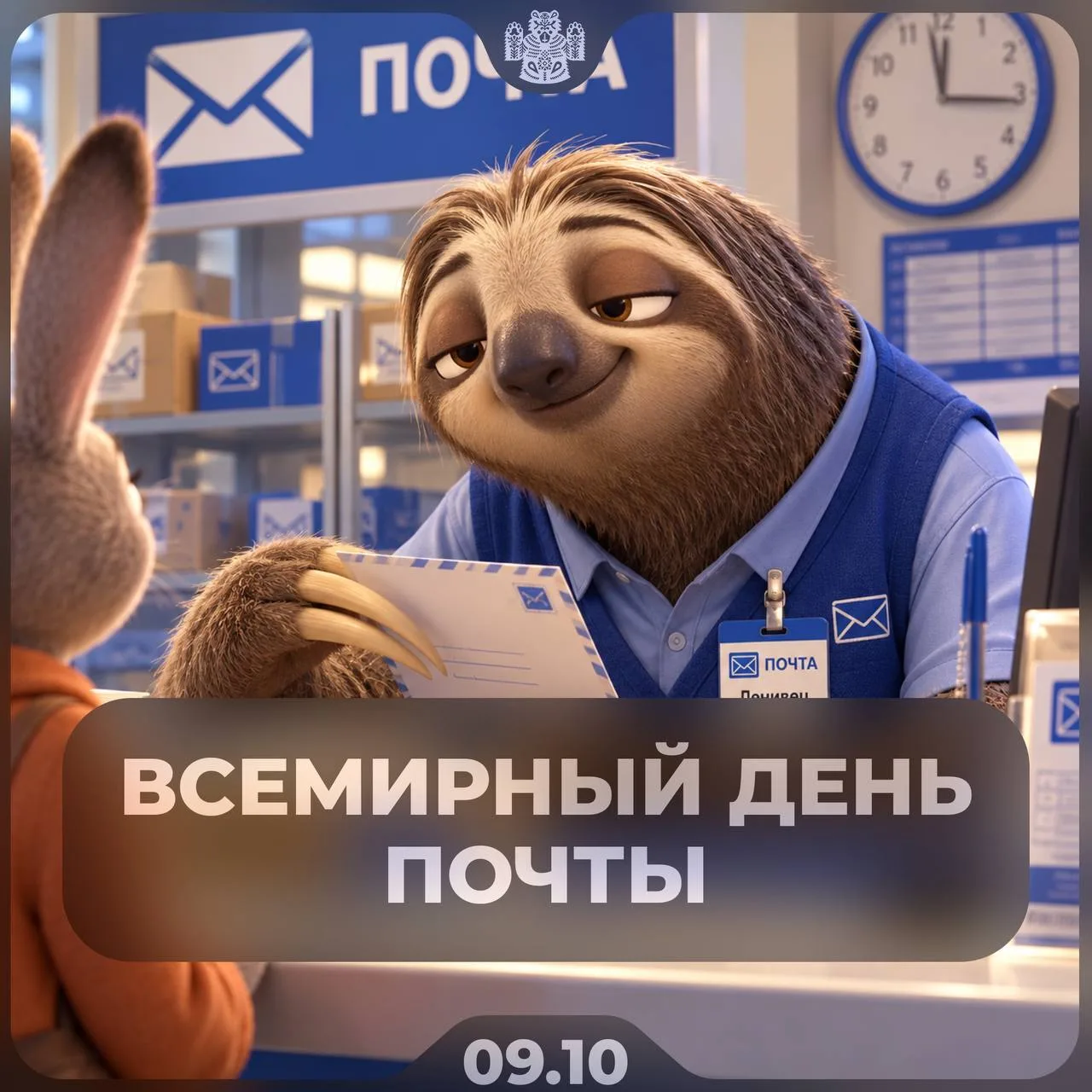 📫 Доброе утро, Казань! Сегодня — Всемирный день почты