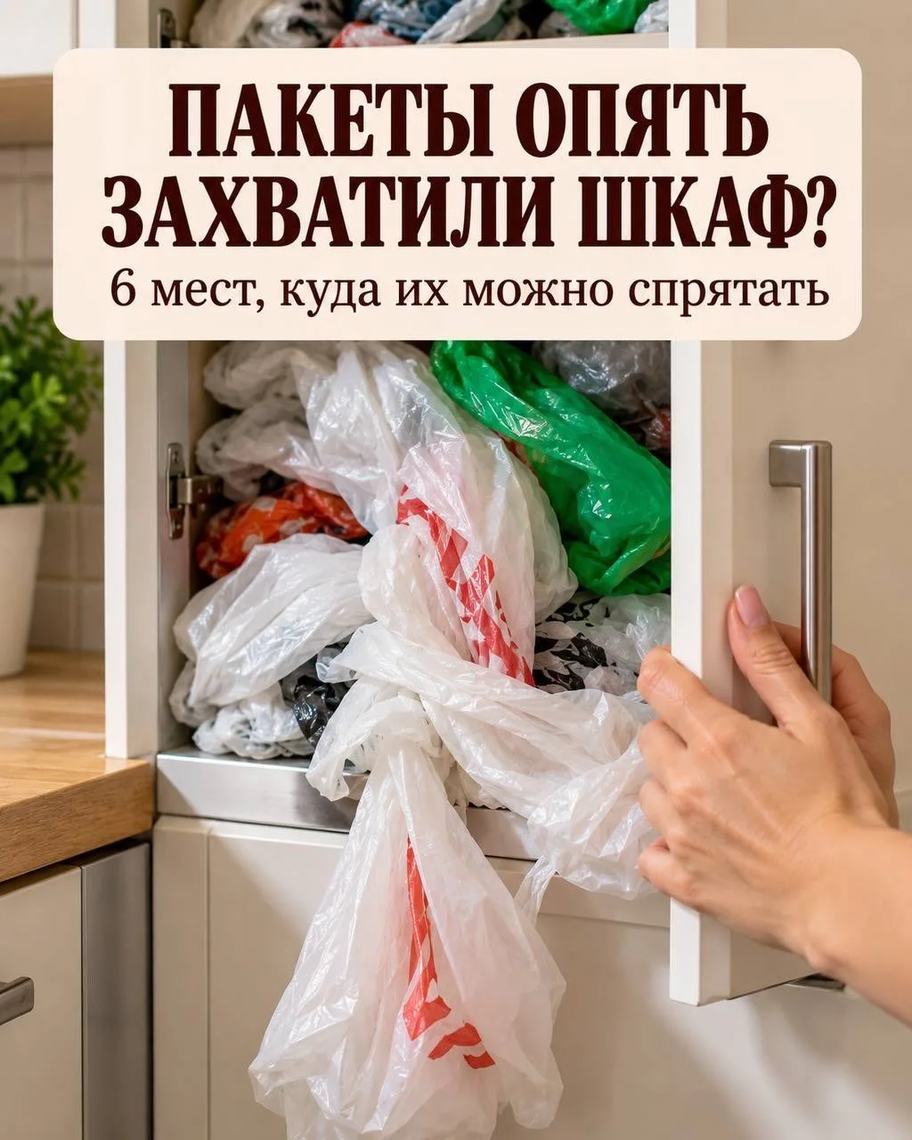 🛍️6 идей, как можно сложить пакеты