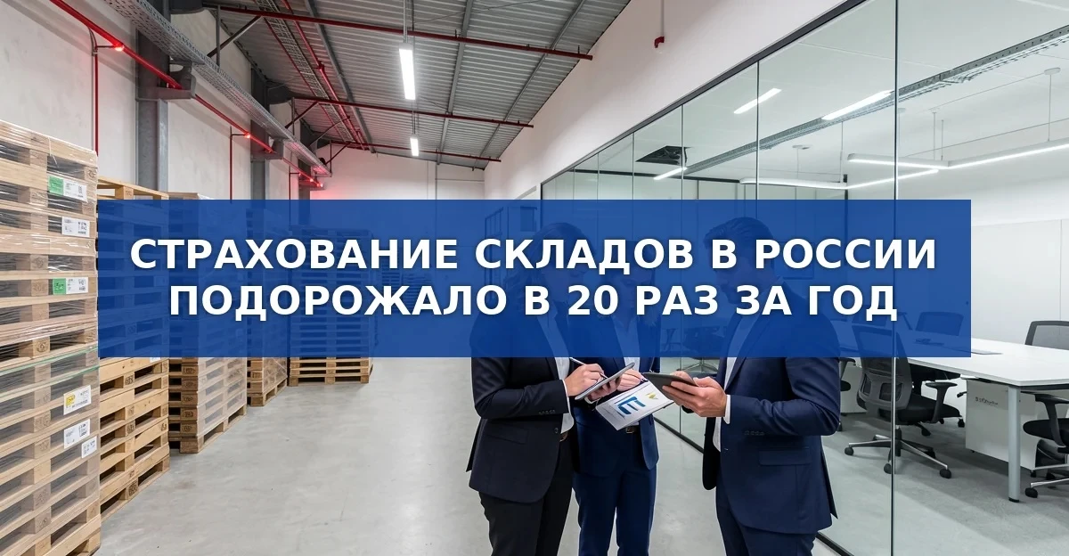 Скачок тарифов на страхование складов: цифры и причины