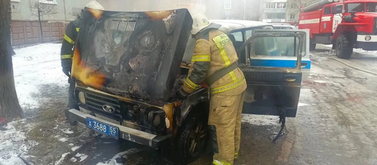 В Омске вынесен приговор по факту поджога полицейского автомобиля
