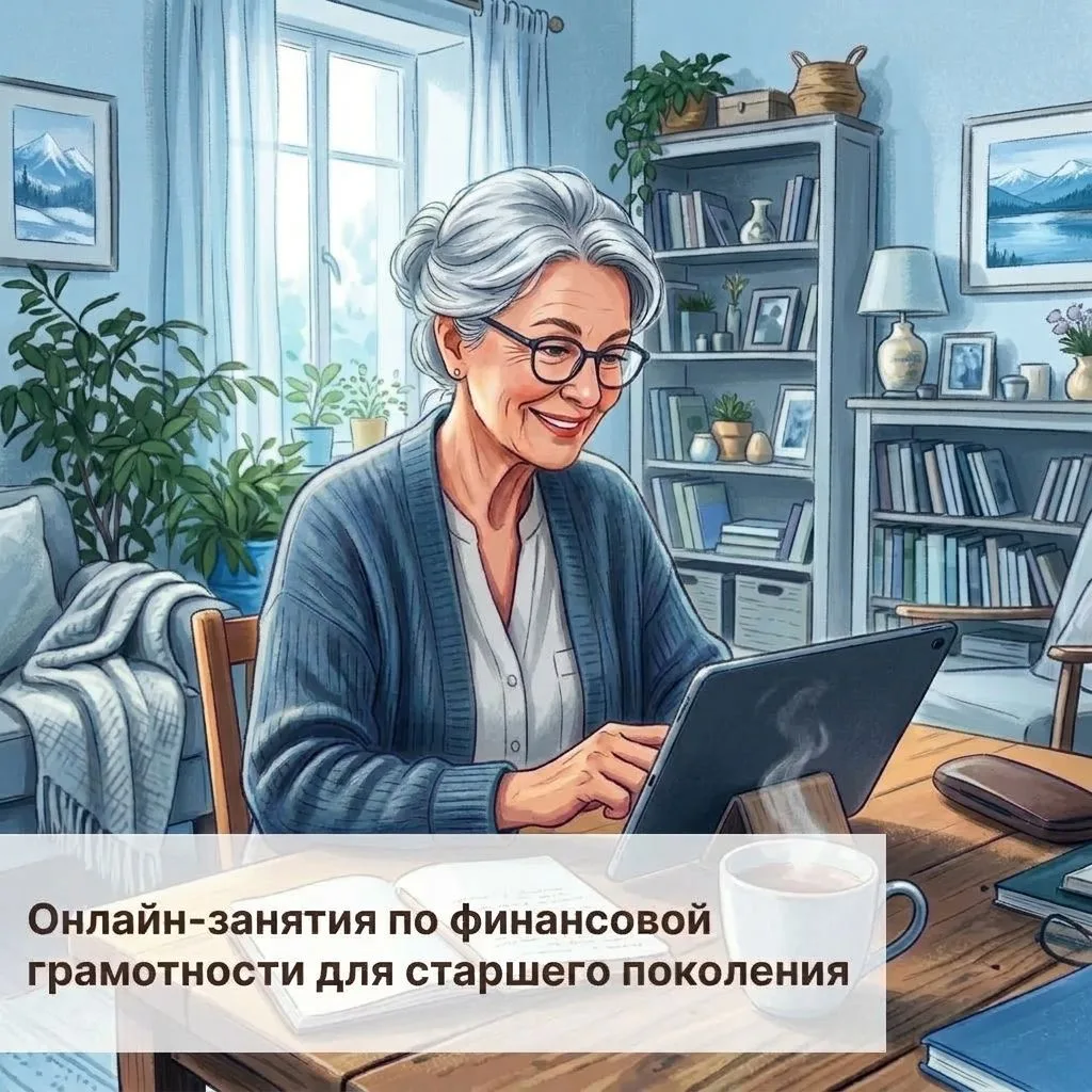 Стартовали онлайн-занятия по финансовой грамотности для старшего поколения