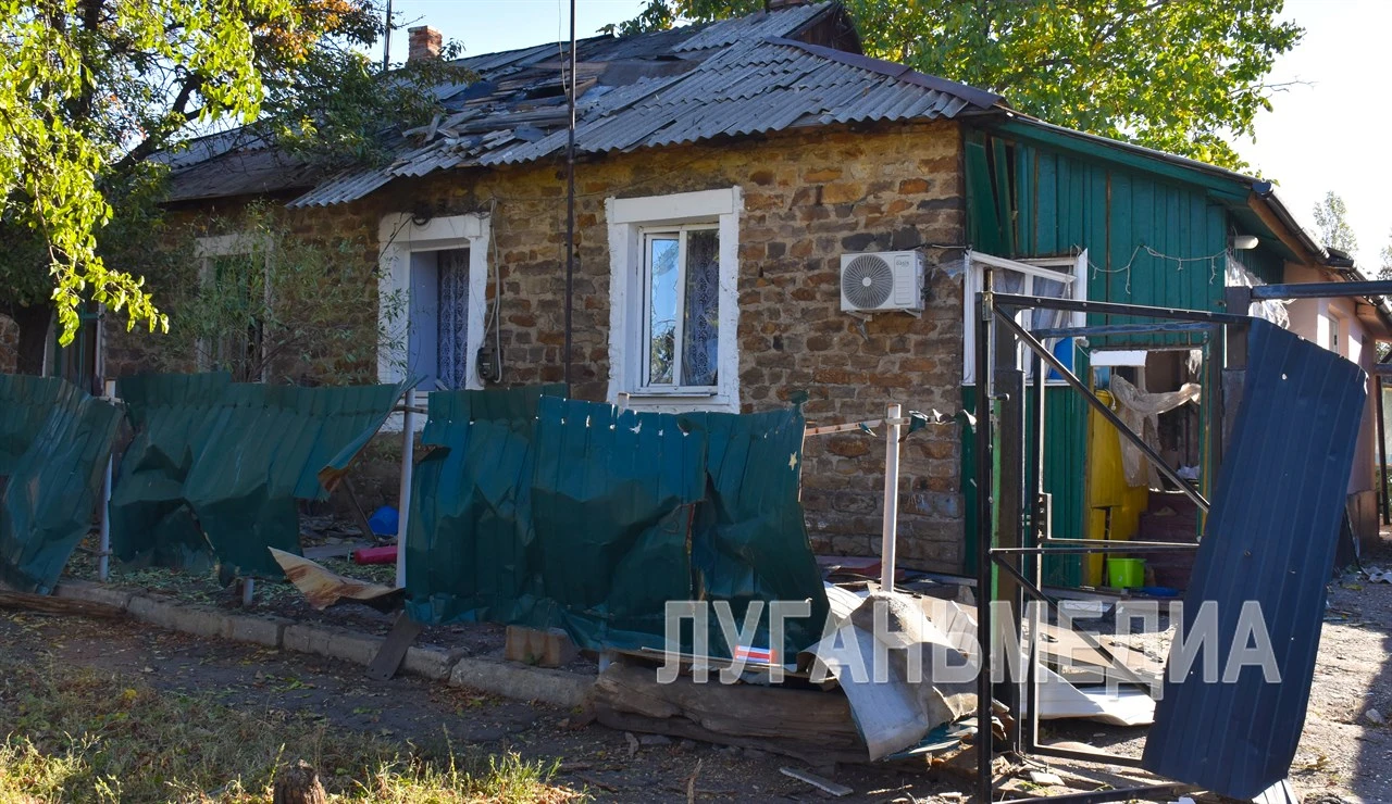 ‼️Прошедшей ночью Красный Луч подвергся обстрелу со стороны ВФУ