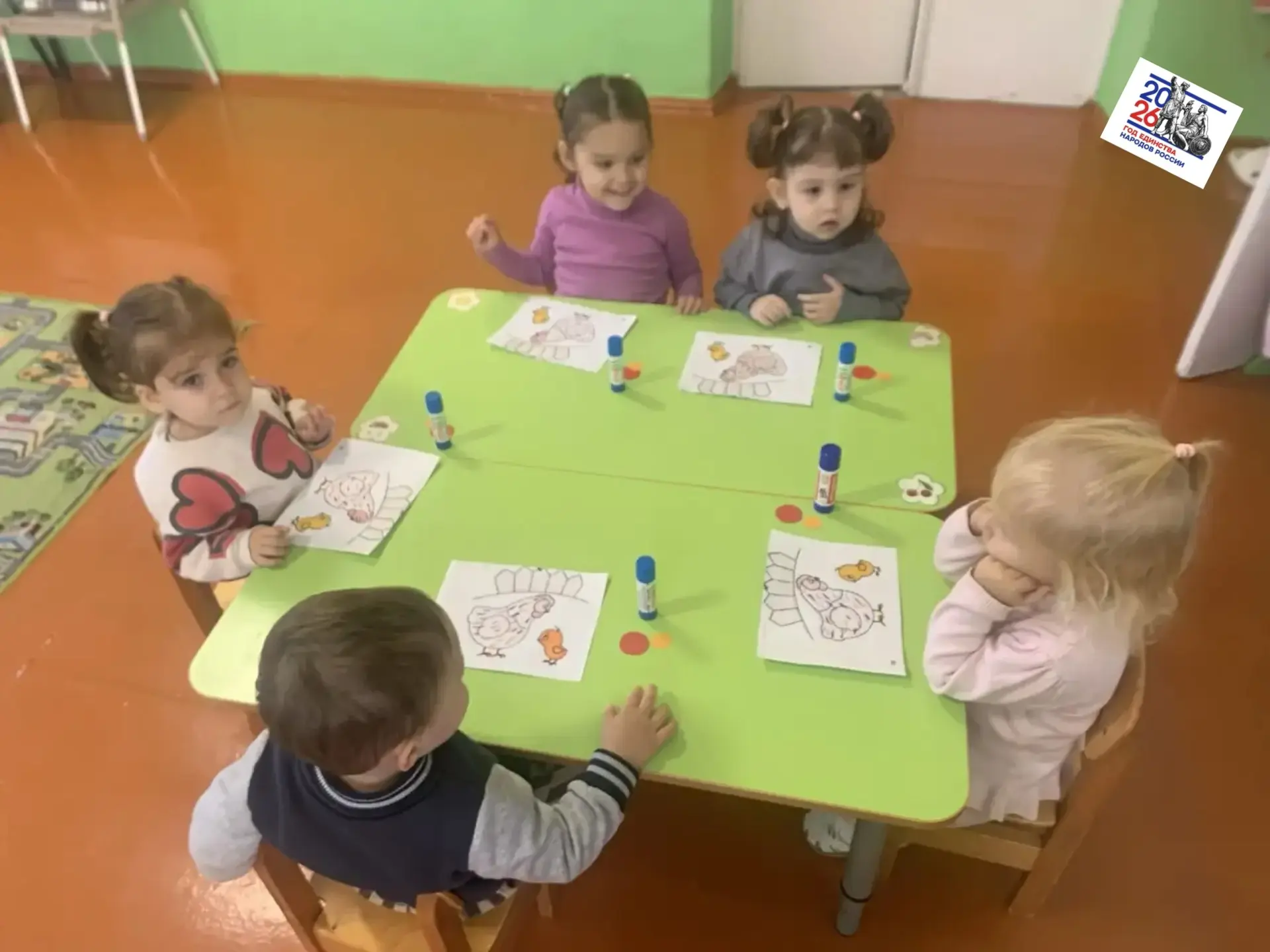 ✨ Творческий процесс в группе раннего возраста ✨