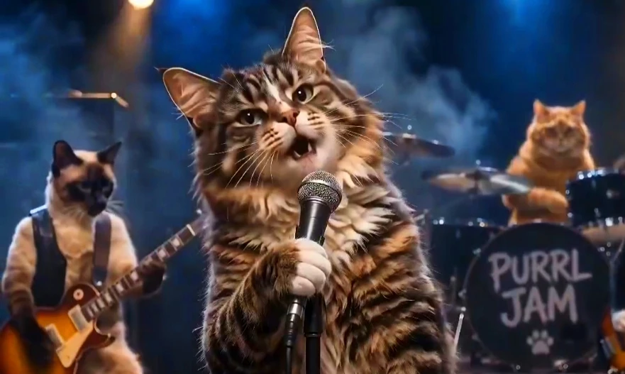 Purrl Jam - Meow Flow. Rock and Roar.