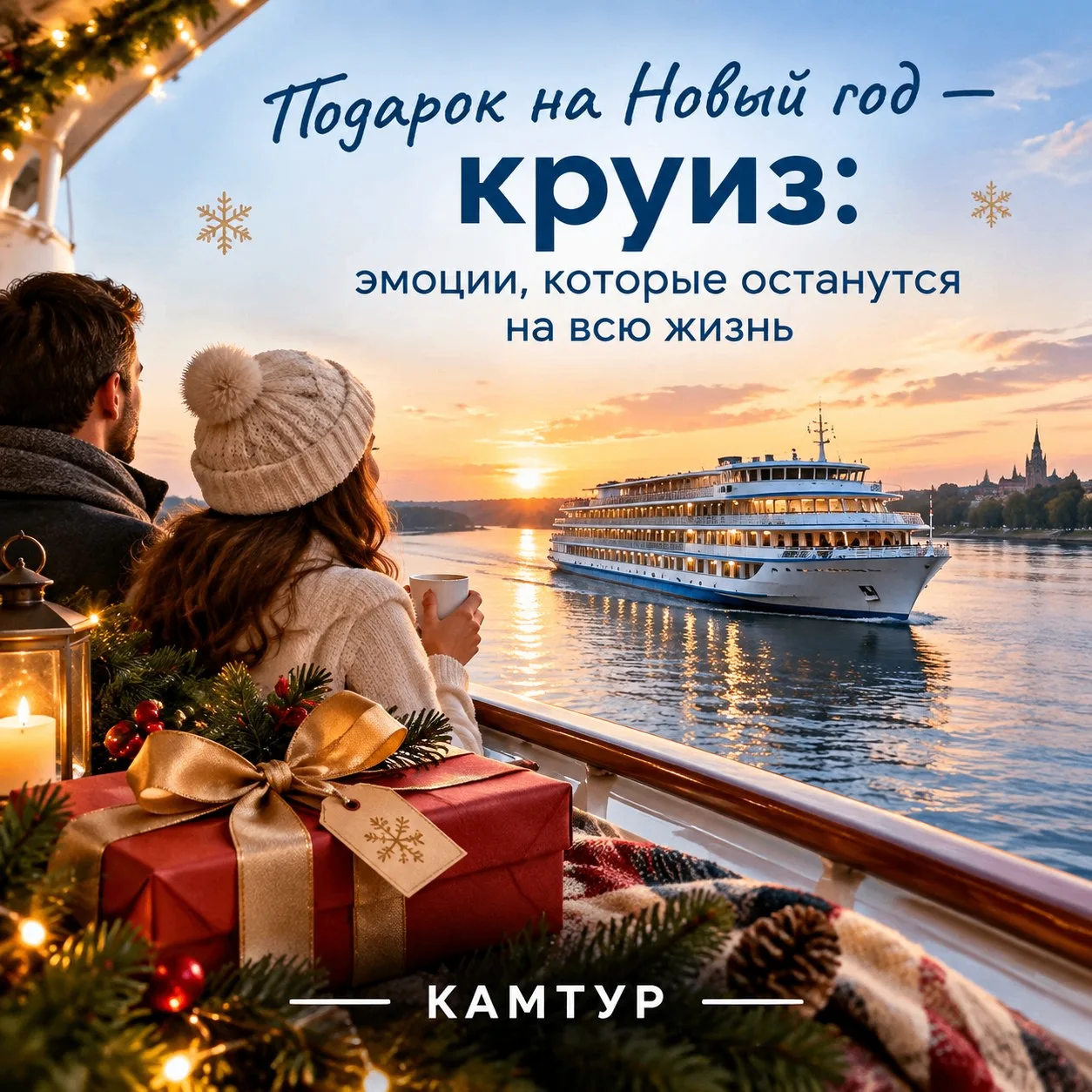 Подарок на Новый год — круиз: эмоции, которые останутся на всю жизнь 🎄