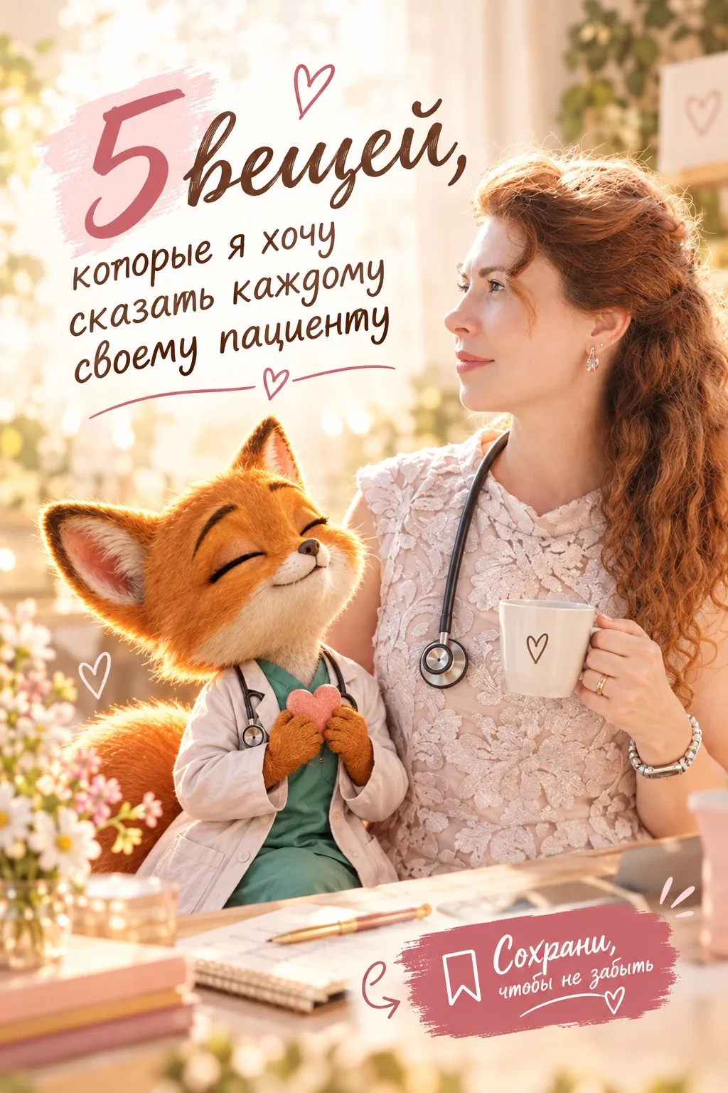 5 вещей, которые я хочу сказать каждому своему пациенту 🤍